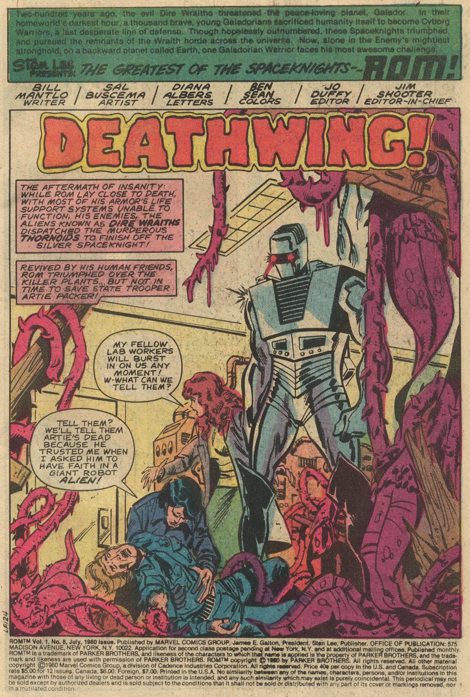 Read online ROM (1979) comic -  Issue #8 - 2