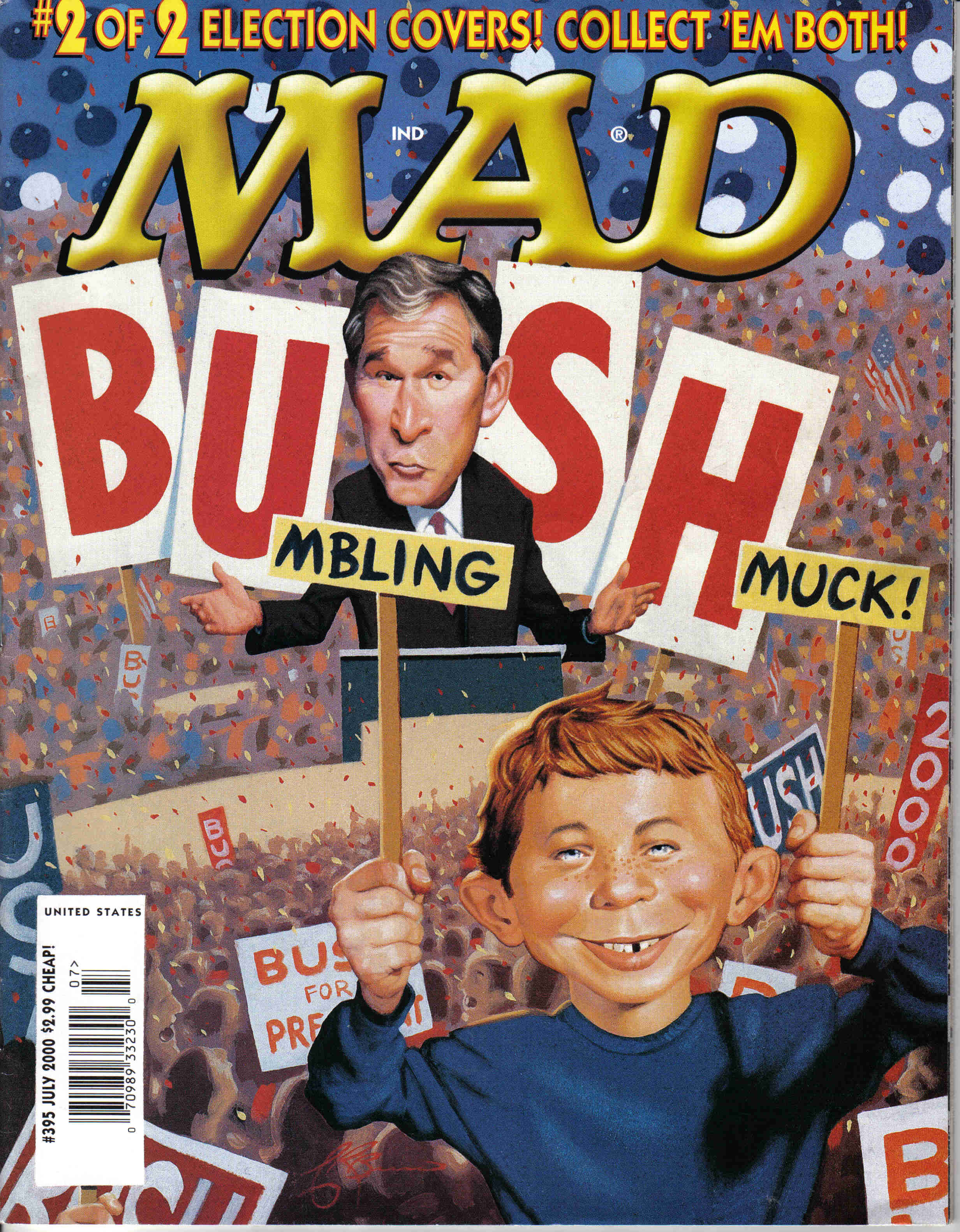 Read online MAD comic -  Issue #395 - 1
