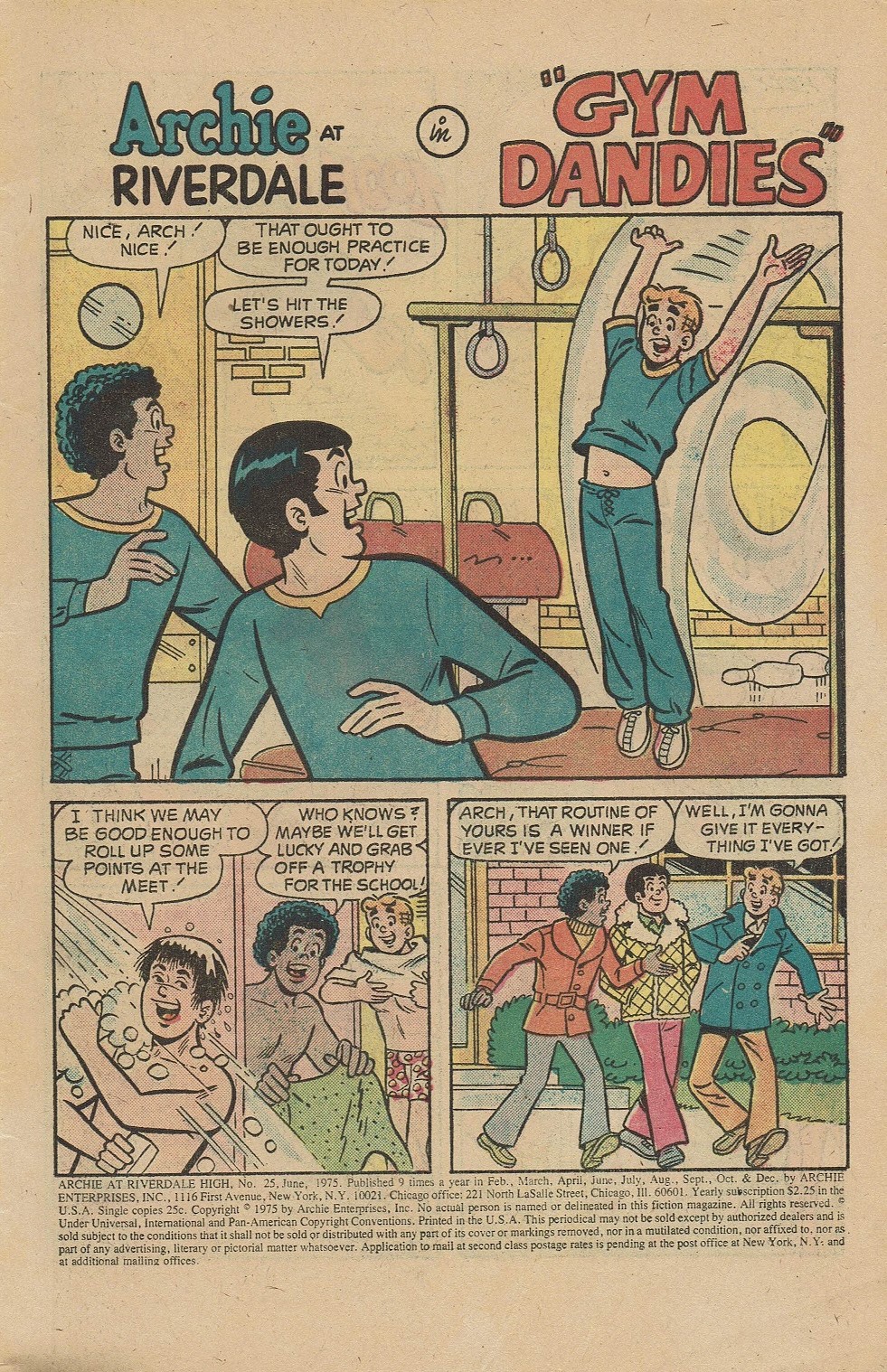 Read online Archie at Riverdale High (1972) comic -  Issue #25 - 3