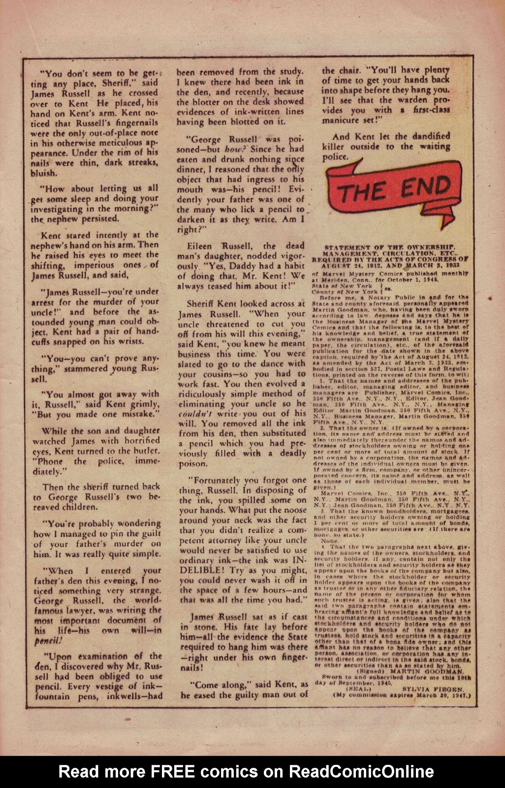 Marvel Mystery Comics (1939) issue 68 - Page 35