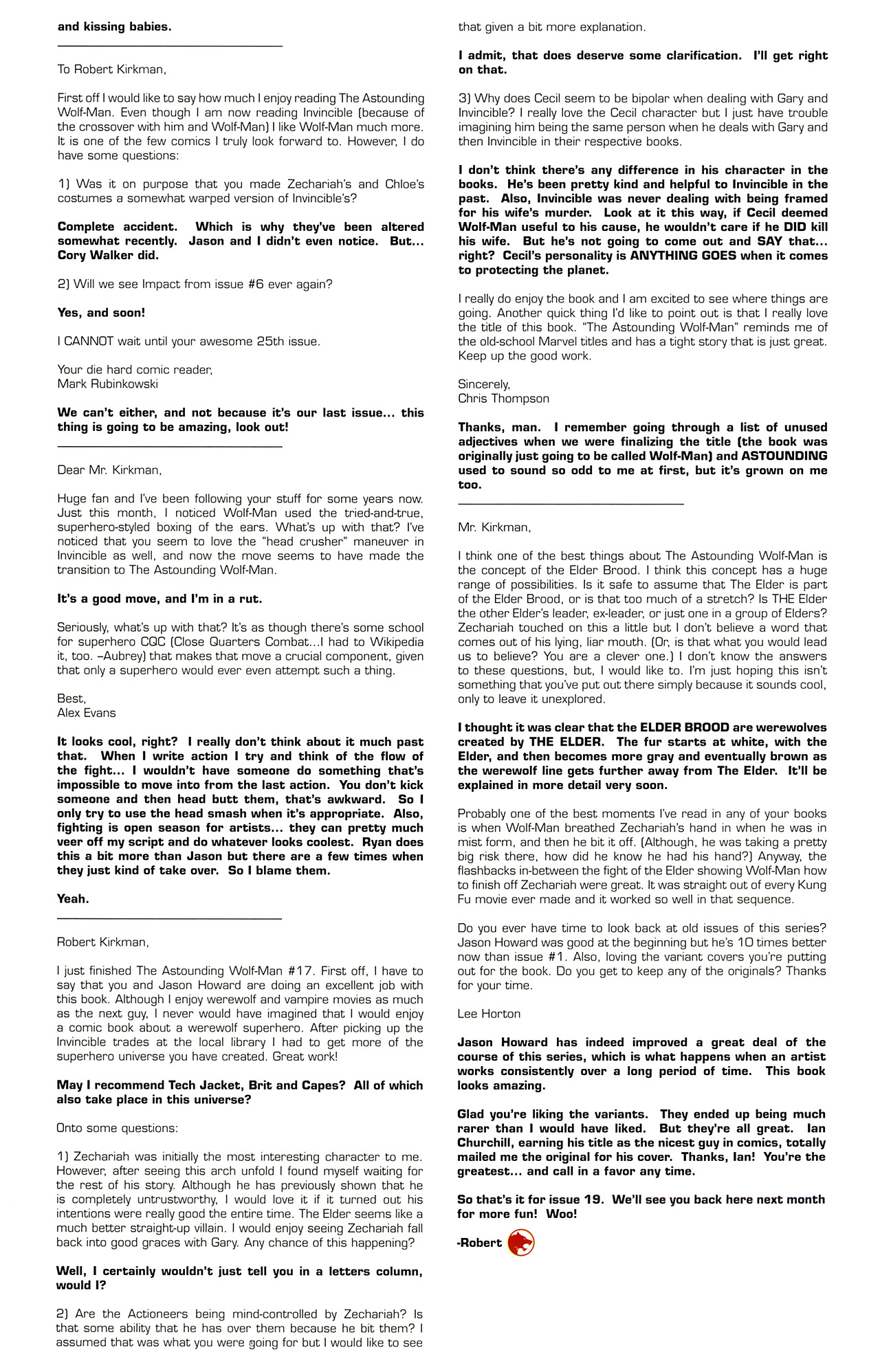 Read online The Astounding Wolf-Man comic -  Issue #19 - 23