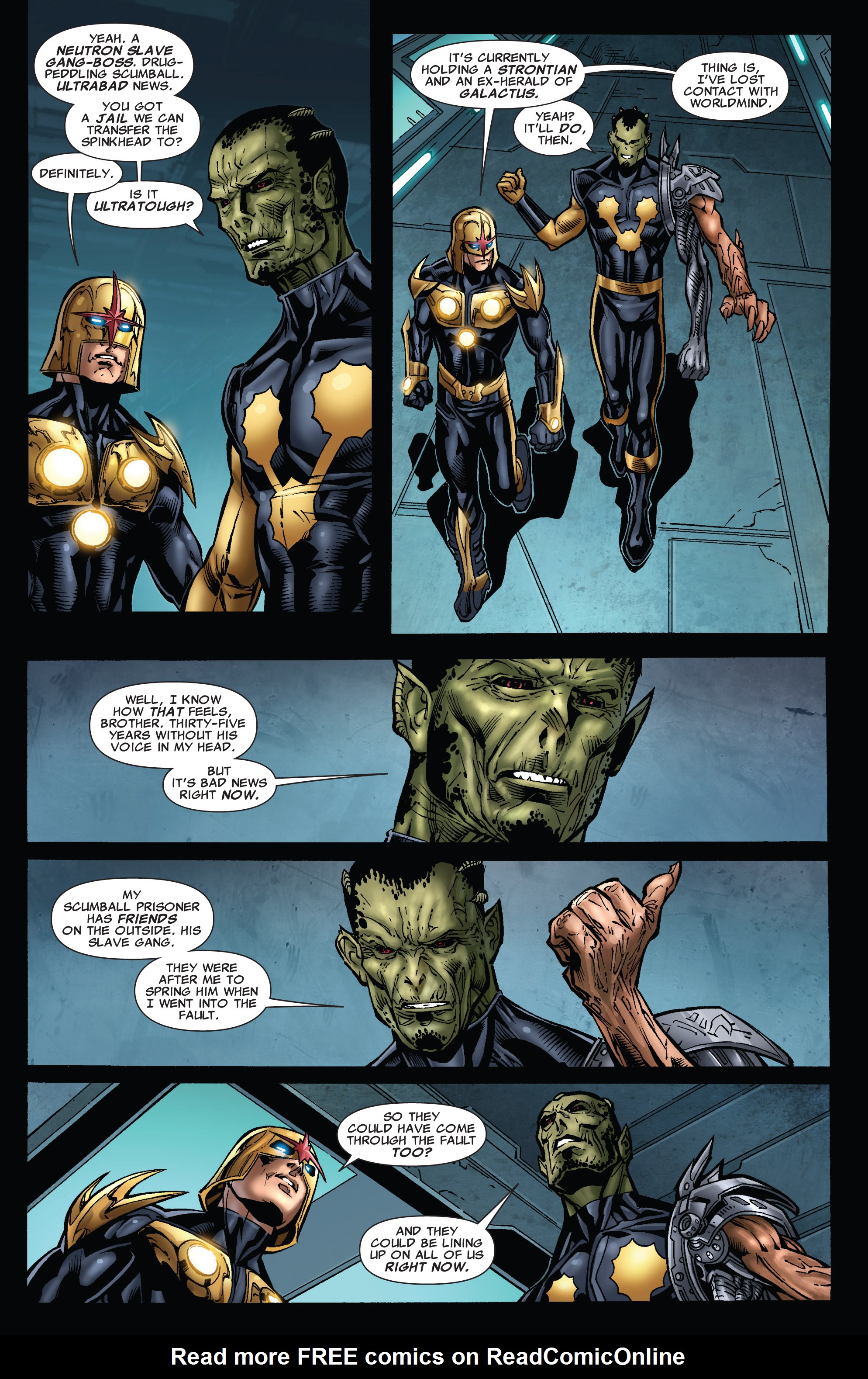 Read online Nova (2007) comic -  Issue #29 - 13