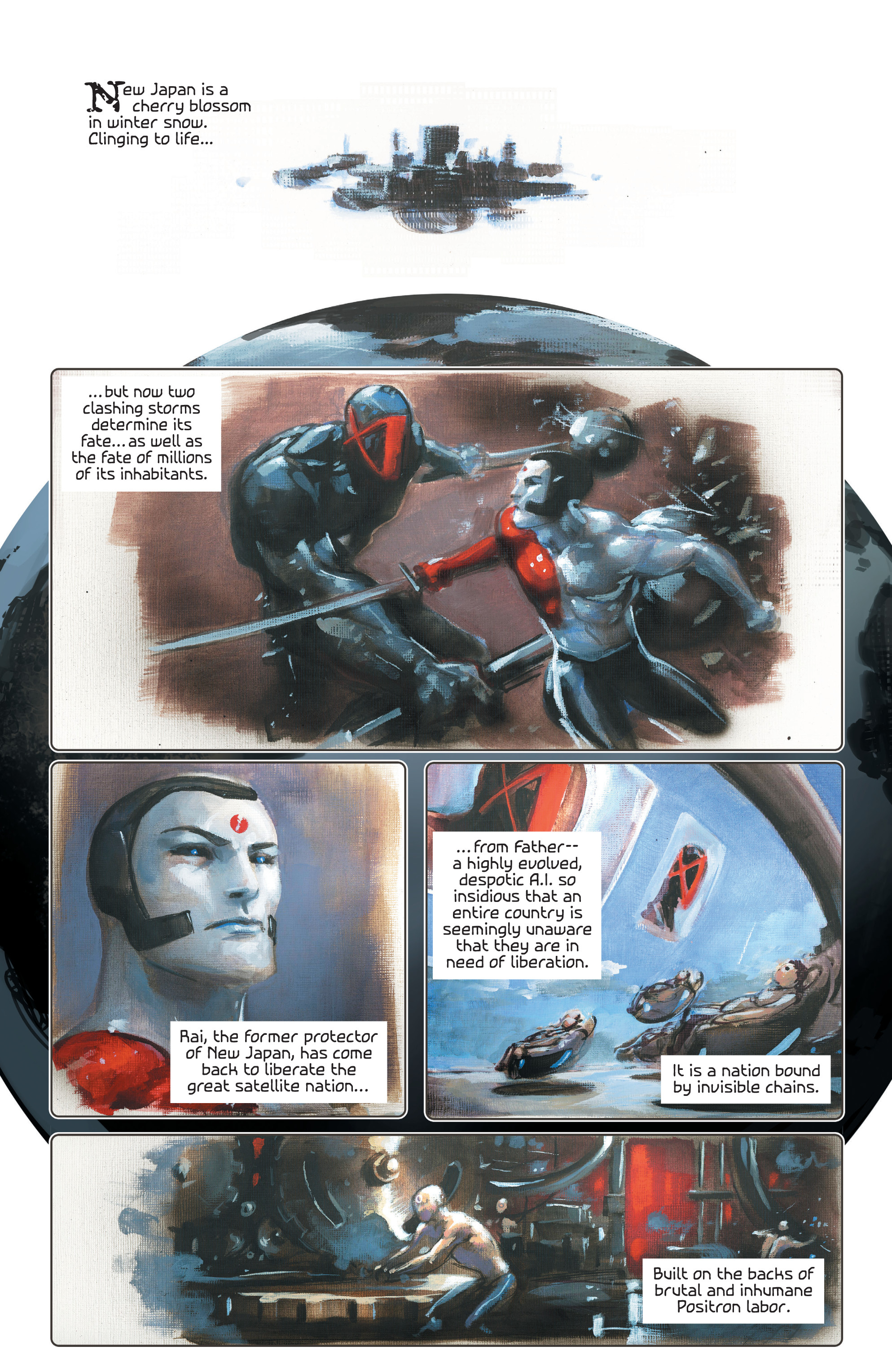 Read online 4001 A.D. comic -  Issue #4 - 3