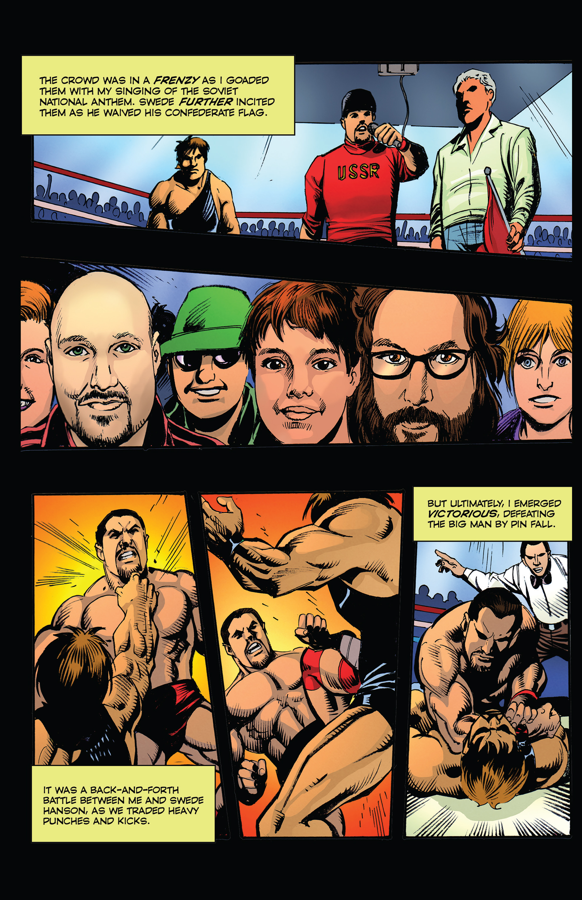Read online Turnbuckle Titans: Nikolai Volkoff comic -  Issue #3 - 11