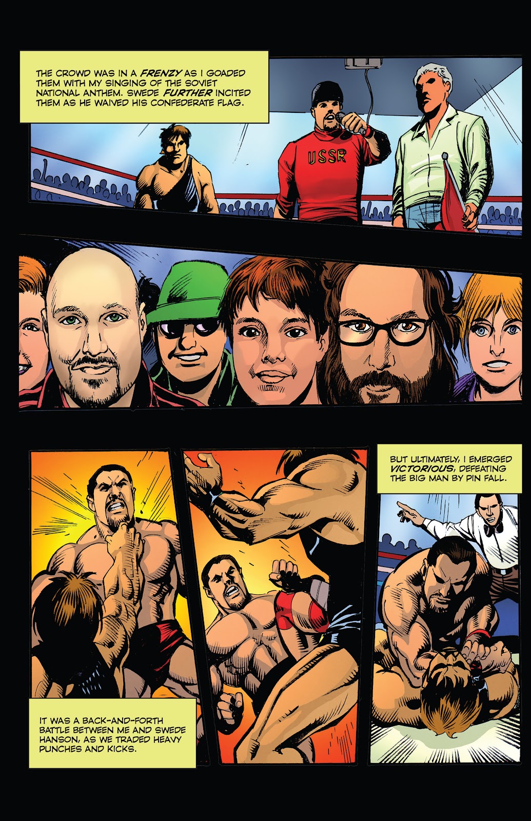 Turnbuckle Titans: Nikolai Volkoff issue 3 - Page 11