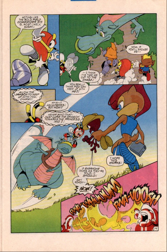 Read online Sonic Super Special comic -  Issue #1 - Sonic Vs. Knuckles Battle Royal - 16