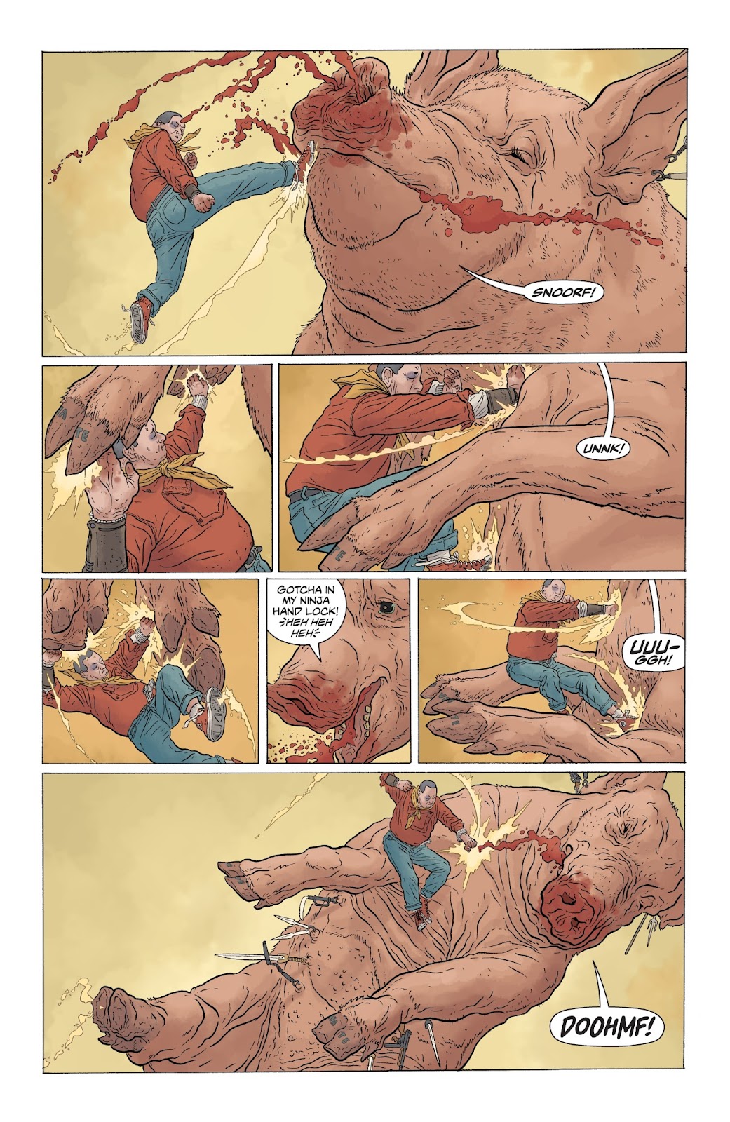 The Shaolin Cowboy: Who'll Stop the Reign? issue 3 - Page 6