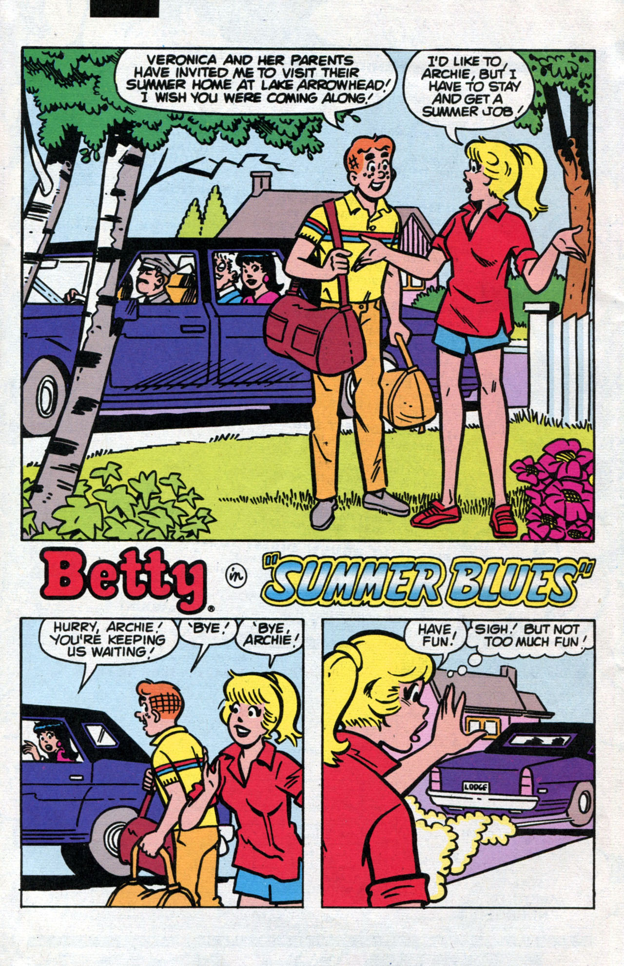 Read online Archie's Vacation Special comic -  Issue #3 - 20