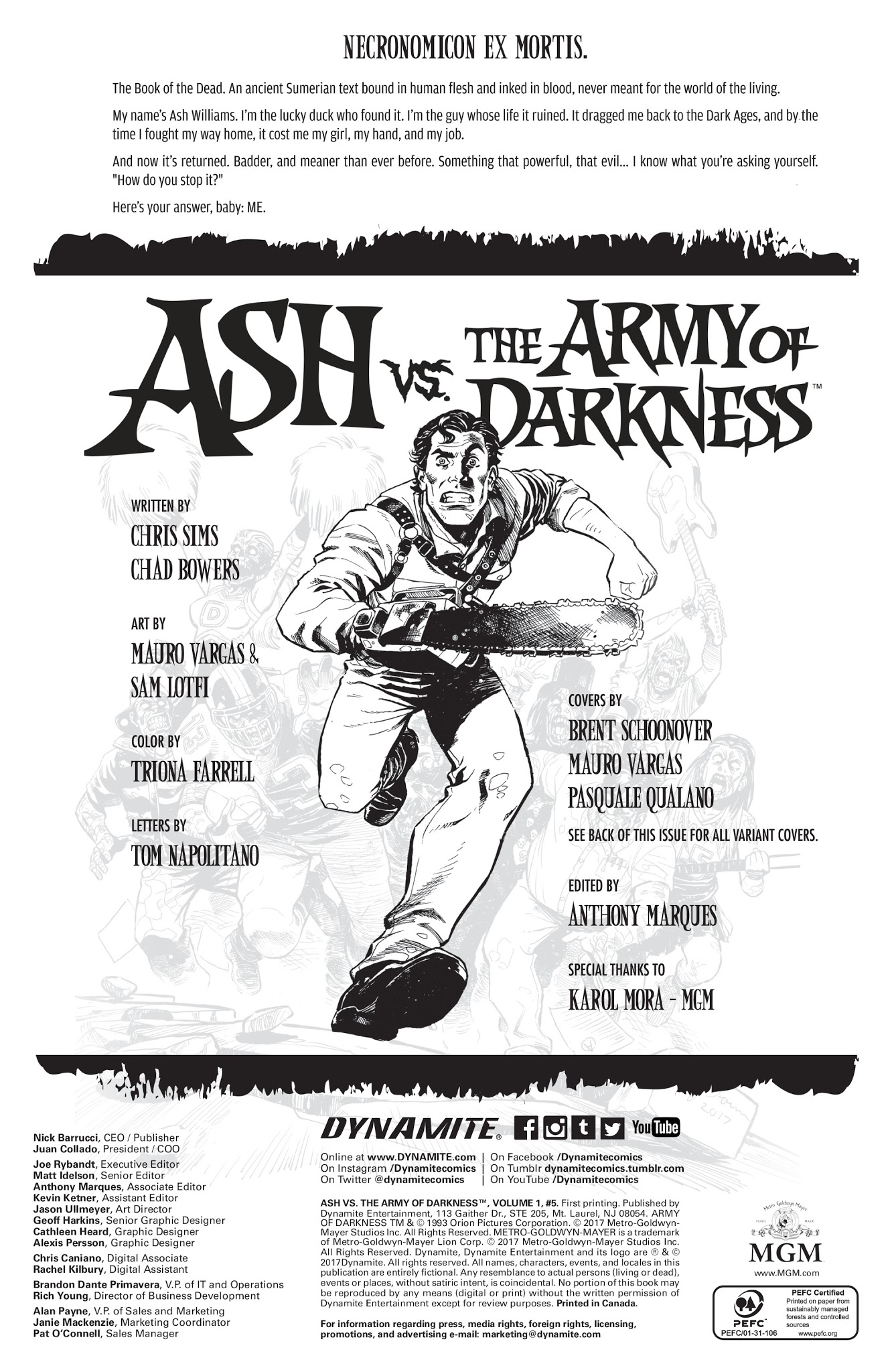Read online Ash Vs. The Army of Darkness comic -  Issue #5 - 4