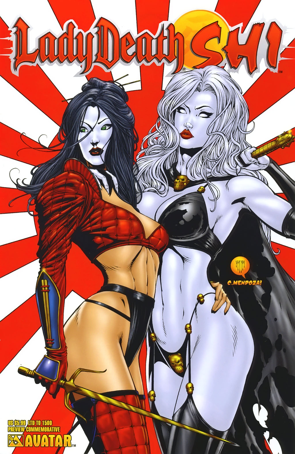 Read online Lady Death/Shi comic -  Issue # _Preview - 1