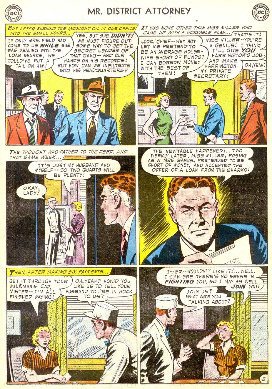 Read online Mr. District Attorney comic -  Issue #57 - 17