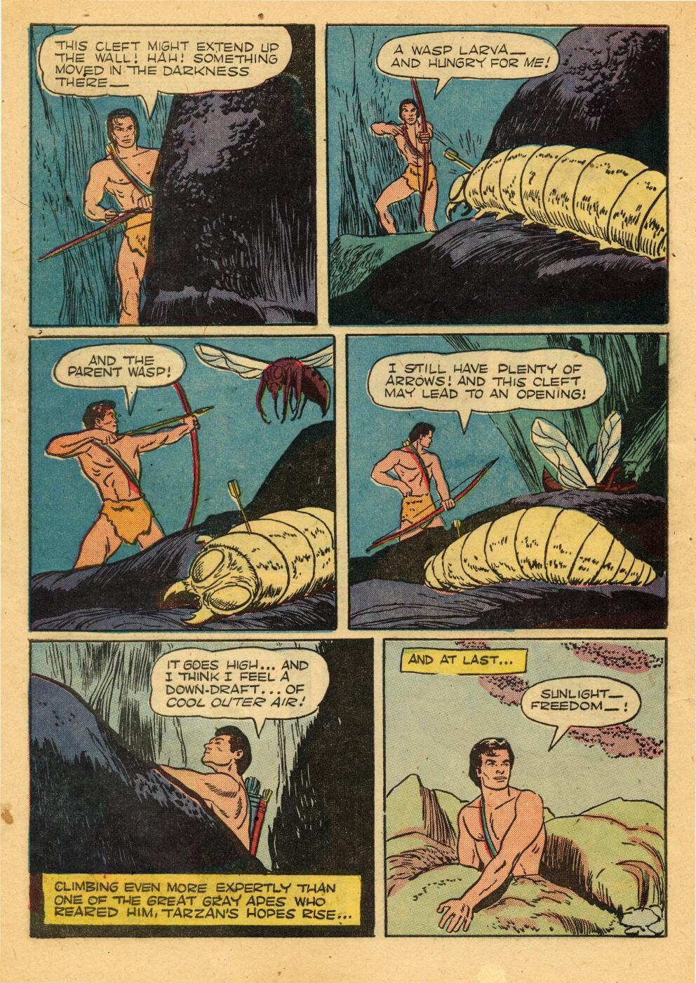 Read online Tarzan (1948) comic -  Issue #48 - 38