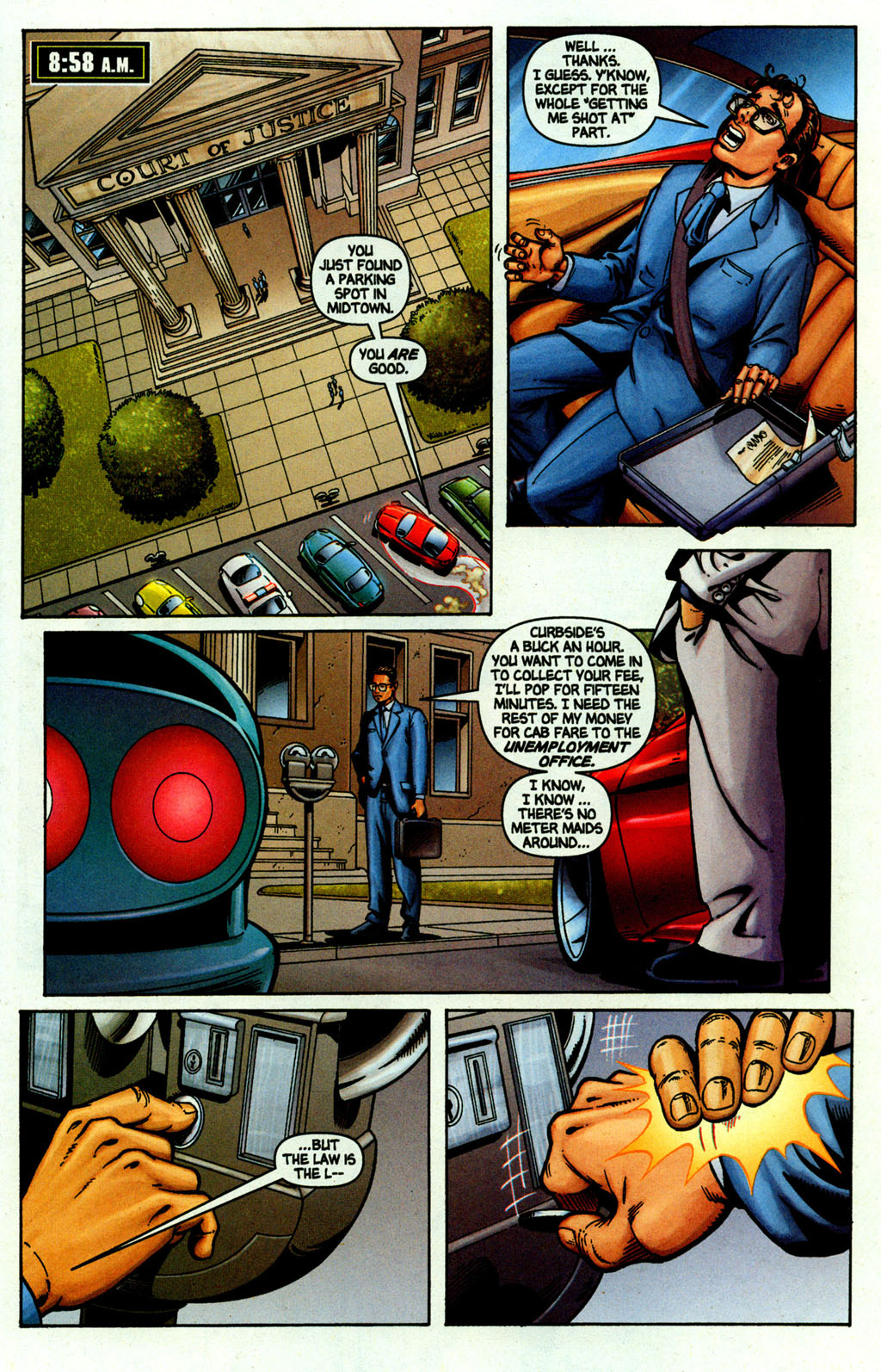 Read online BMWfilms.com's The Hire comic -  Issue #3 - 23