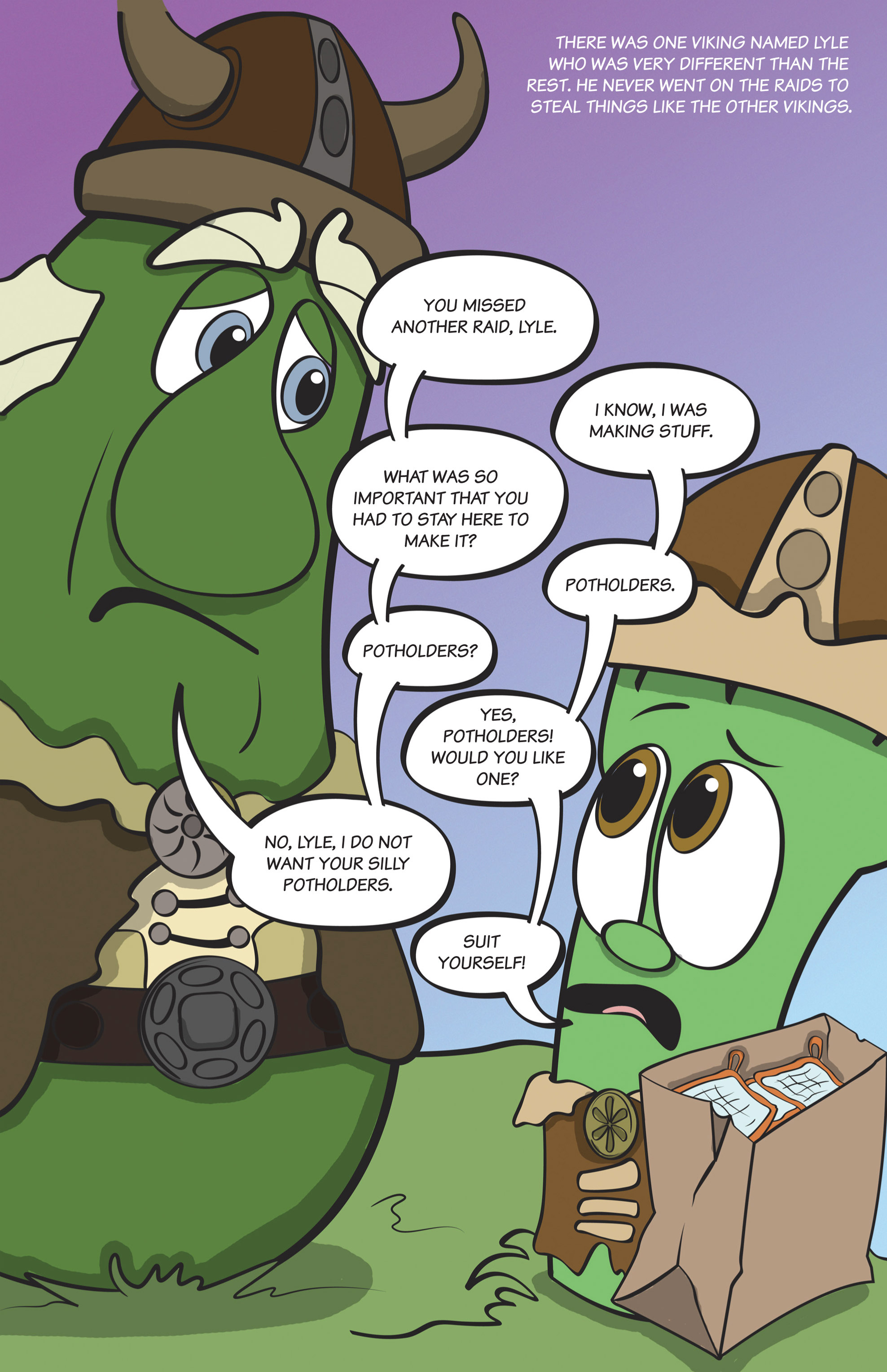 Read online VeggieTales comic -  Issue #5 - 3