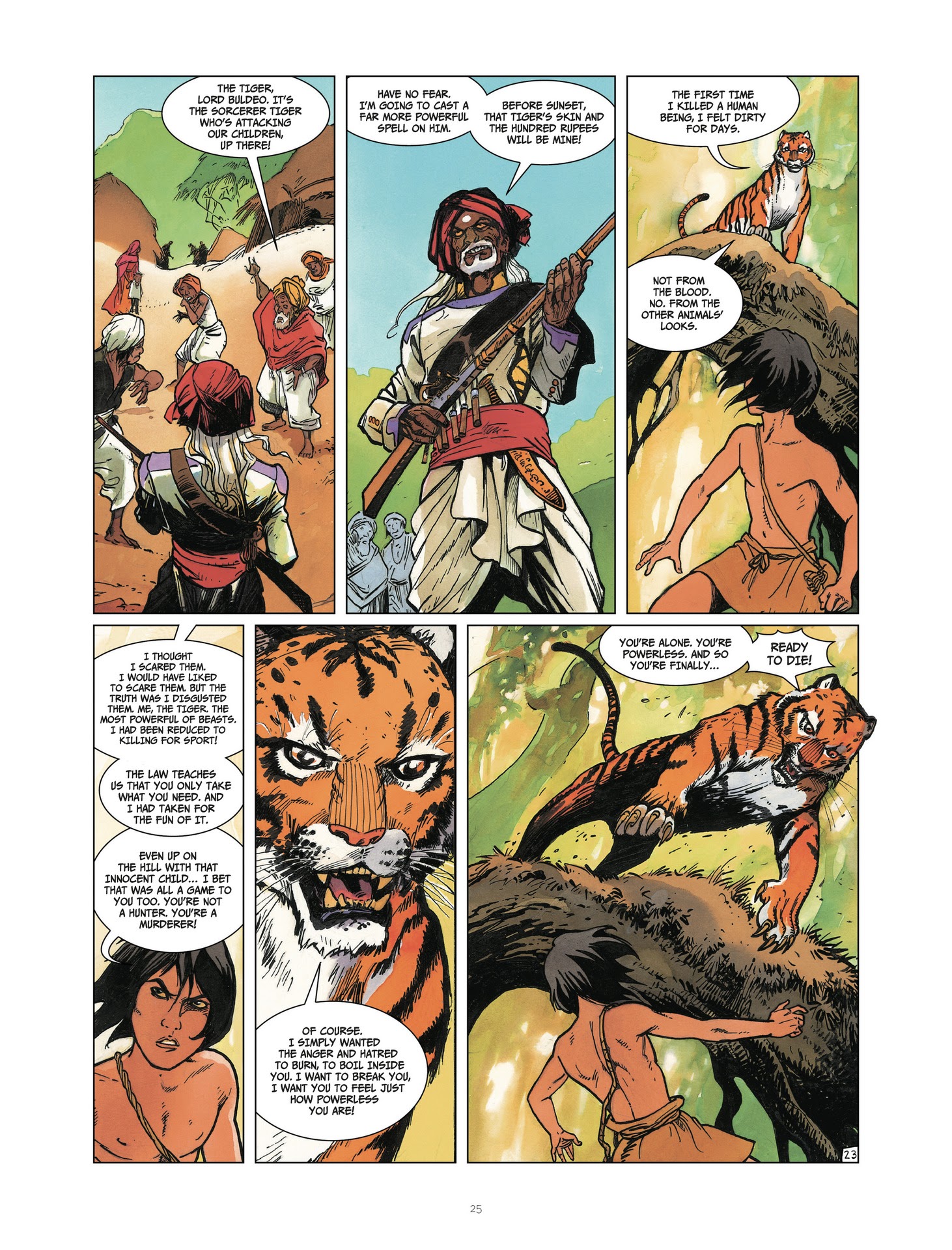 Read online The Last Jungle Book comic -  Issue #2 - 25