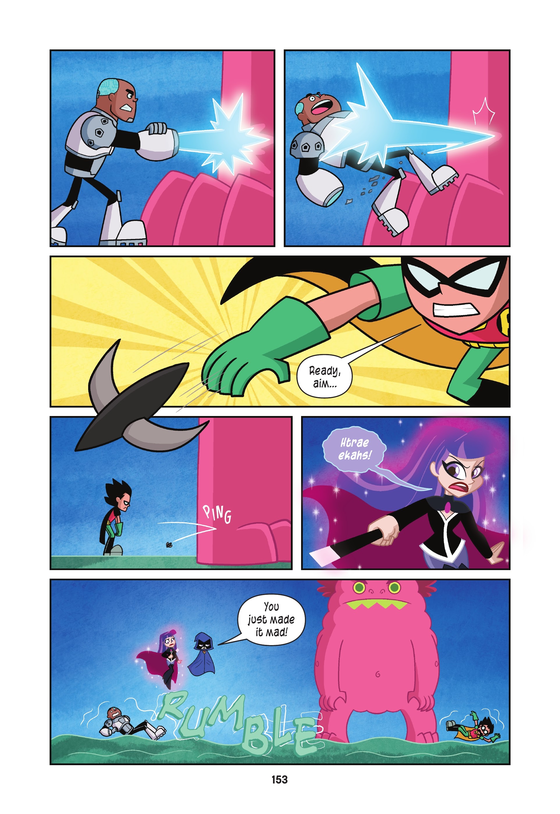 Read online Teen Titans Go!/DC Super Hero Girls: Exchange Students comic -  Issue # TPB (Part 2) - 51