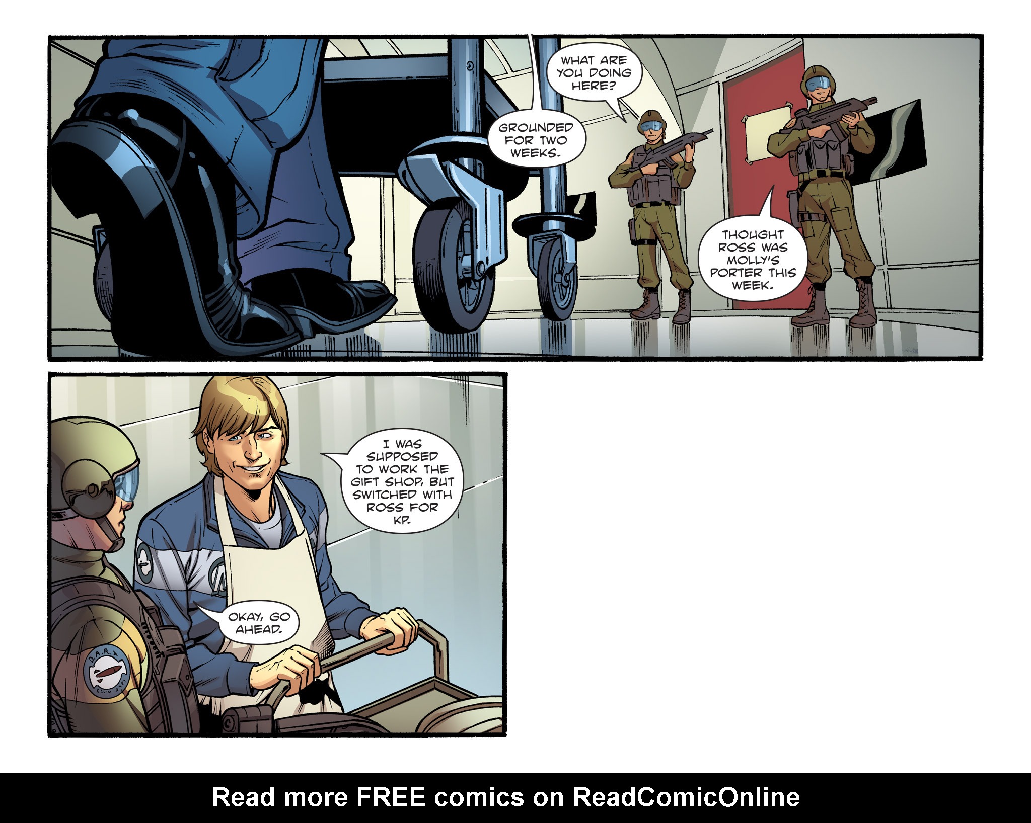 Read online Molly Danger: Digital comic -  Issue #3 - 105