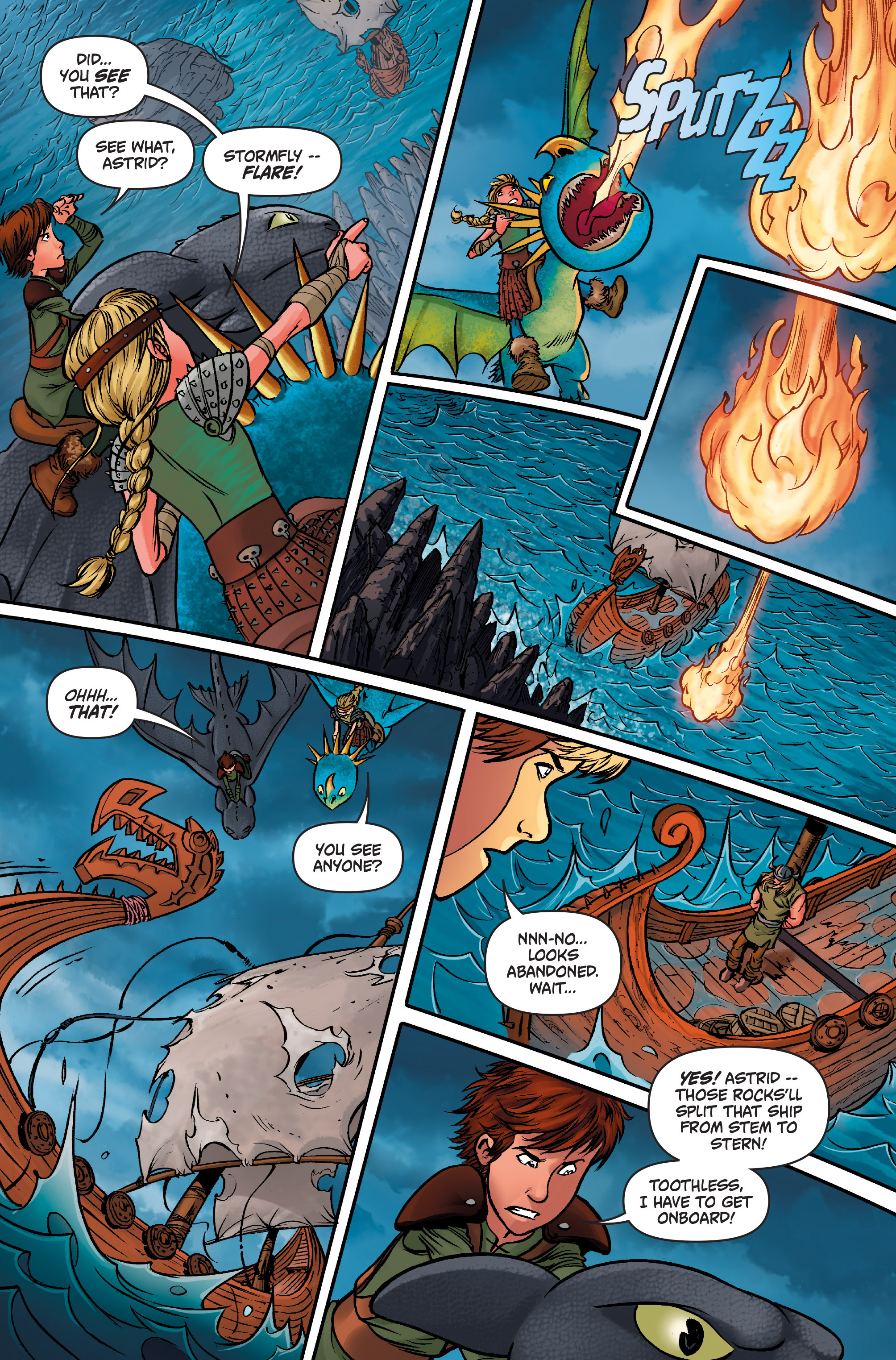 Read online DreamWorks Dragons: Defenders of Berk Collection: Fire & Ice comic -  Issue # TPB - 10