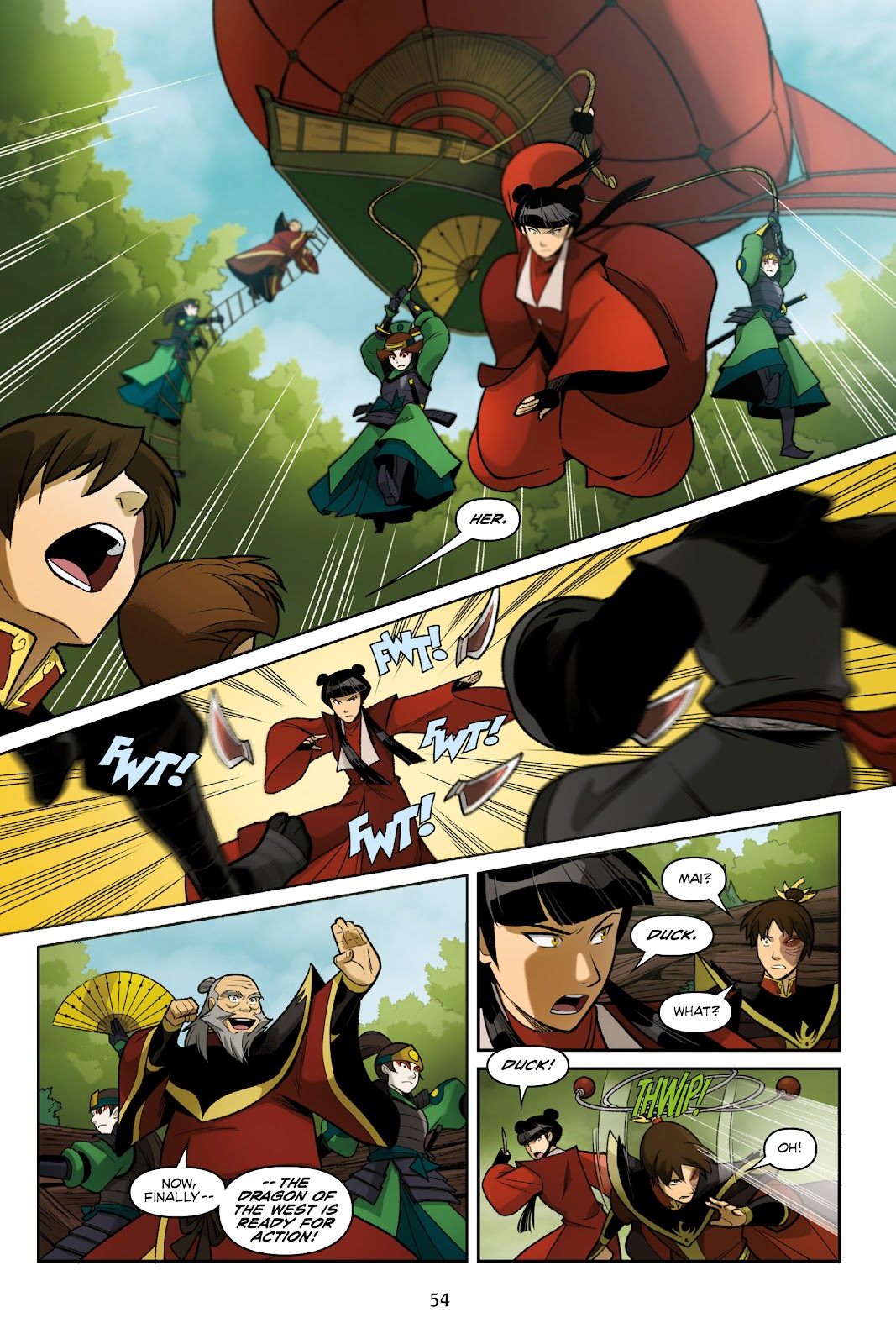 Nickelodeon Avatar: The Last Airbender - Smoke and Shadow issue Part 1 - Page 54
