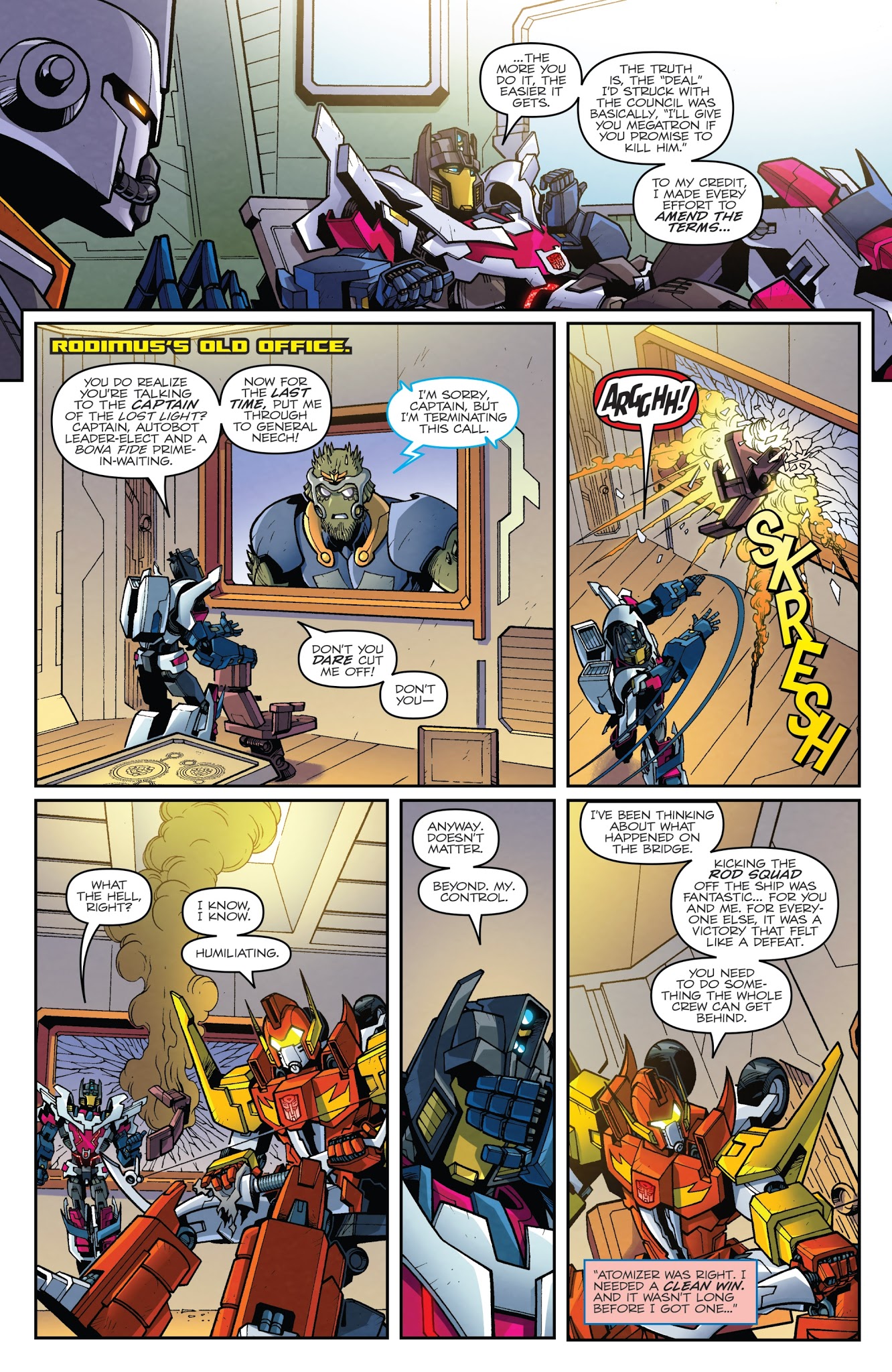 Read online Transformers: Lost Light comic -  Issue #11 - 12