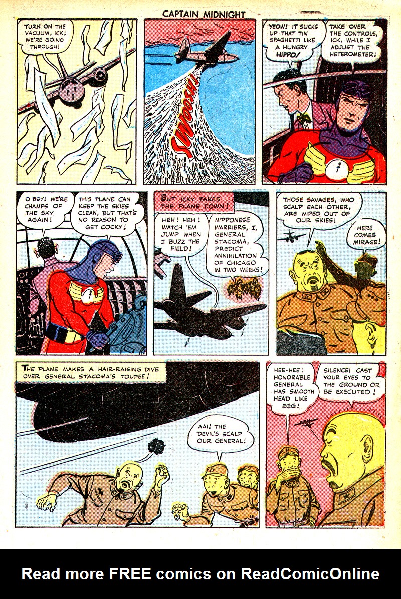 Read online Captain Midnight (1942) comic -  Issue #38 - 6