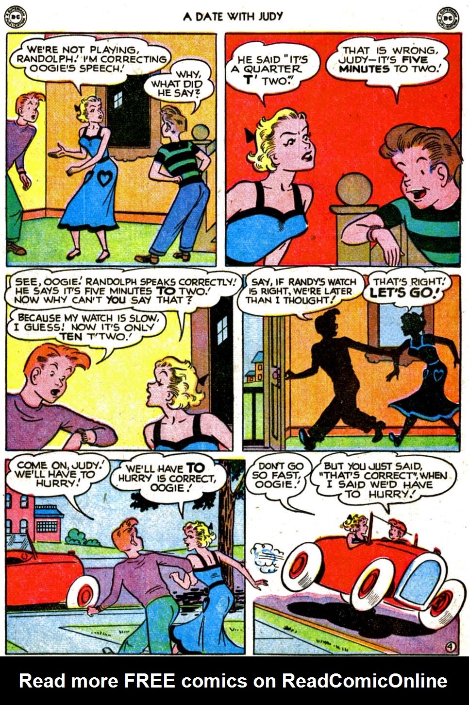 Read online A Date with Judy comic -  Issue #12 - 16