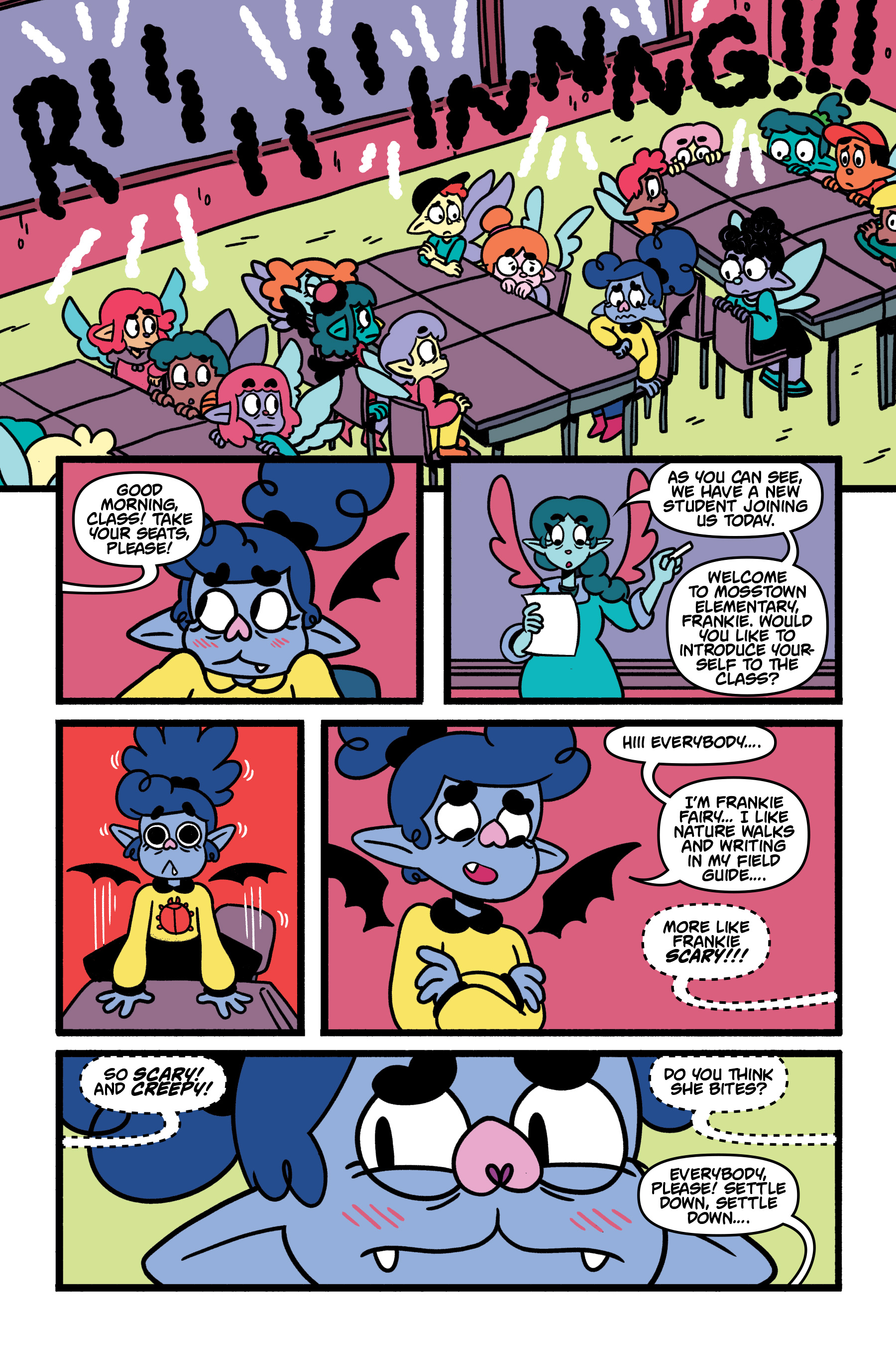 Read online Frankie and the Creepy Cute Critters comic -  Issue # Full - 12