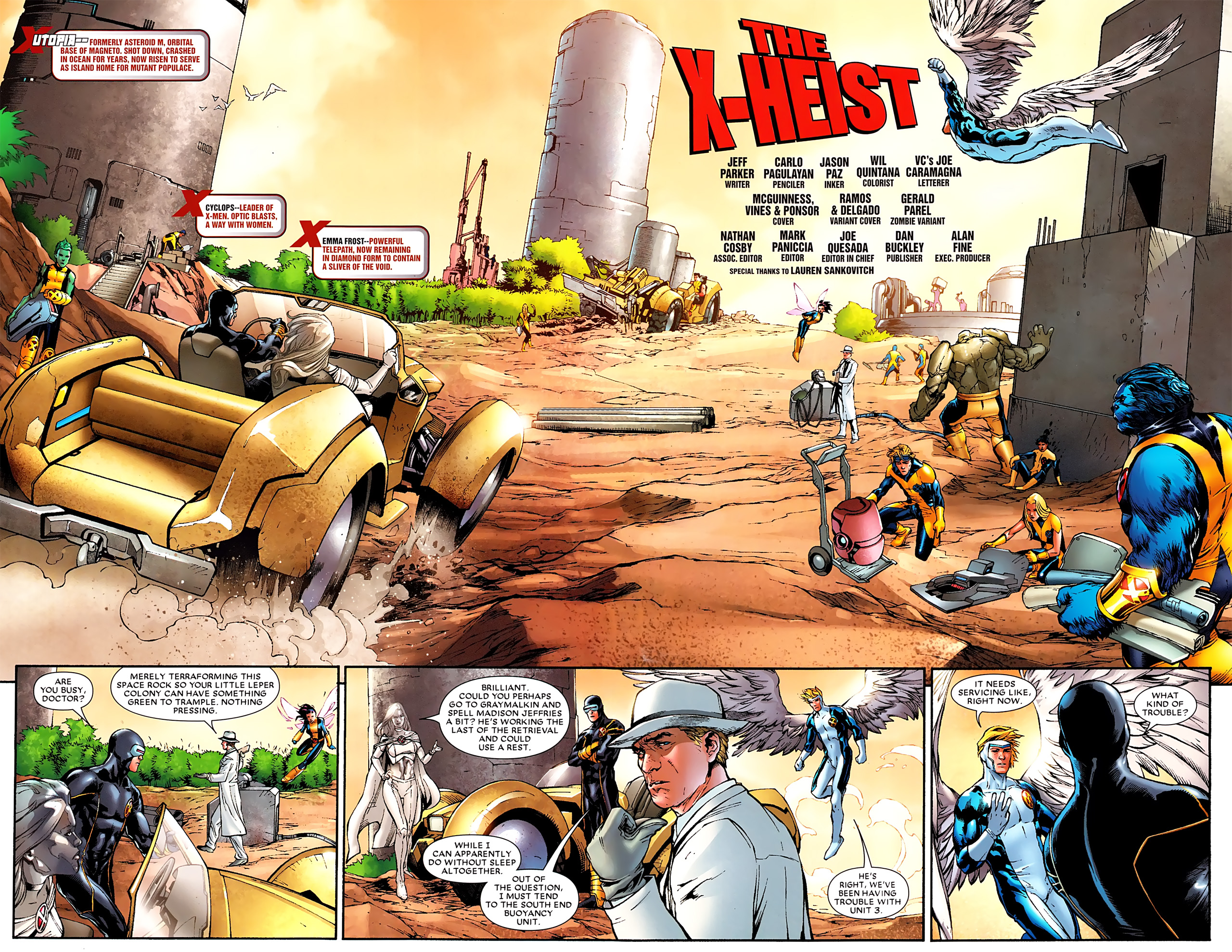 Read online X-Men Vs. Agents Of Atlas comic -  Issue #1 - 6