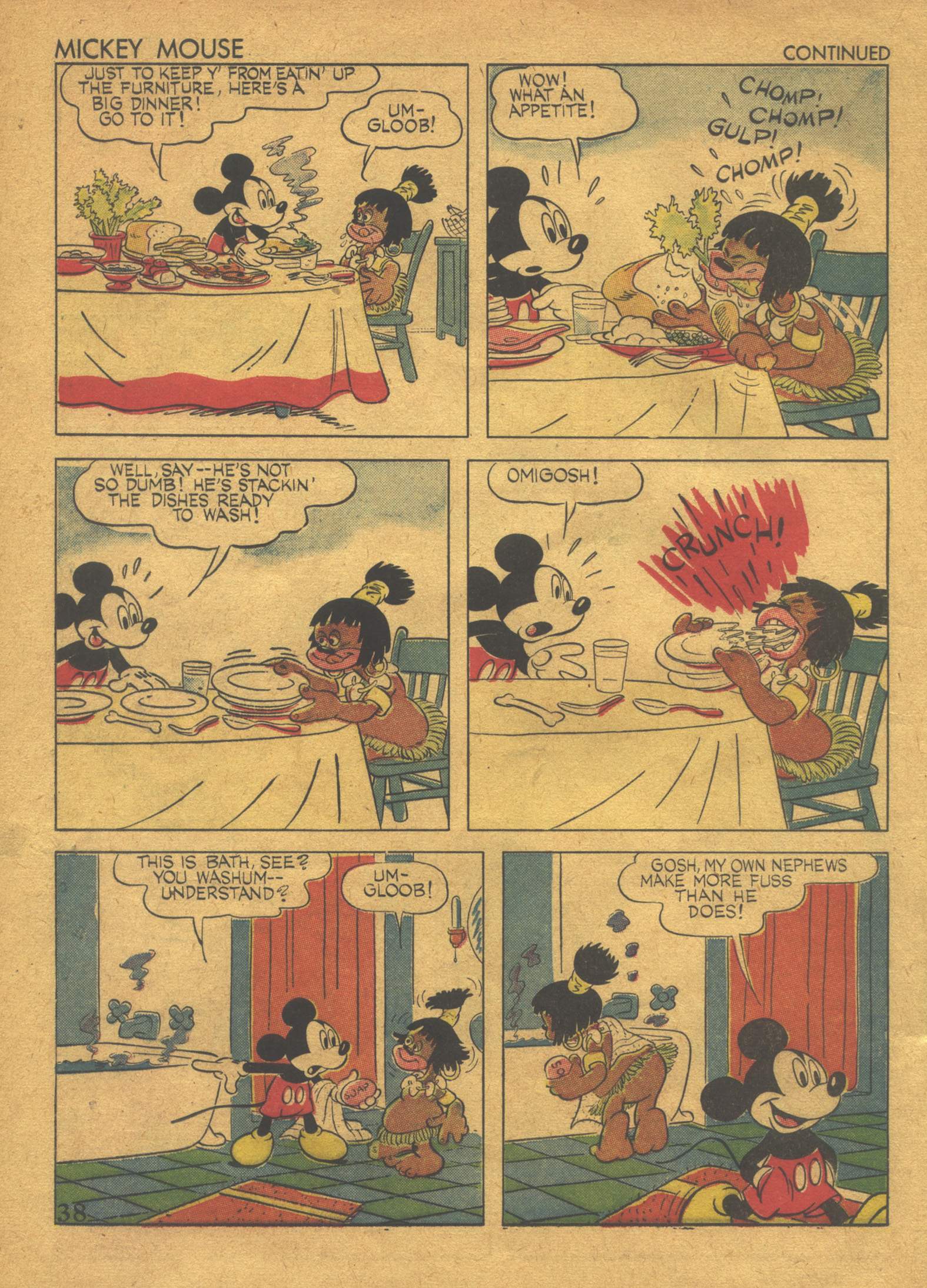 Read online Walt Disney's Comics and Stories comic -  Issue #22 - 40