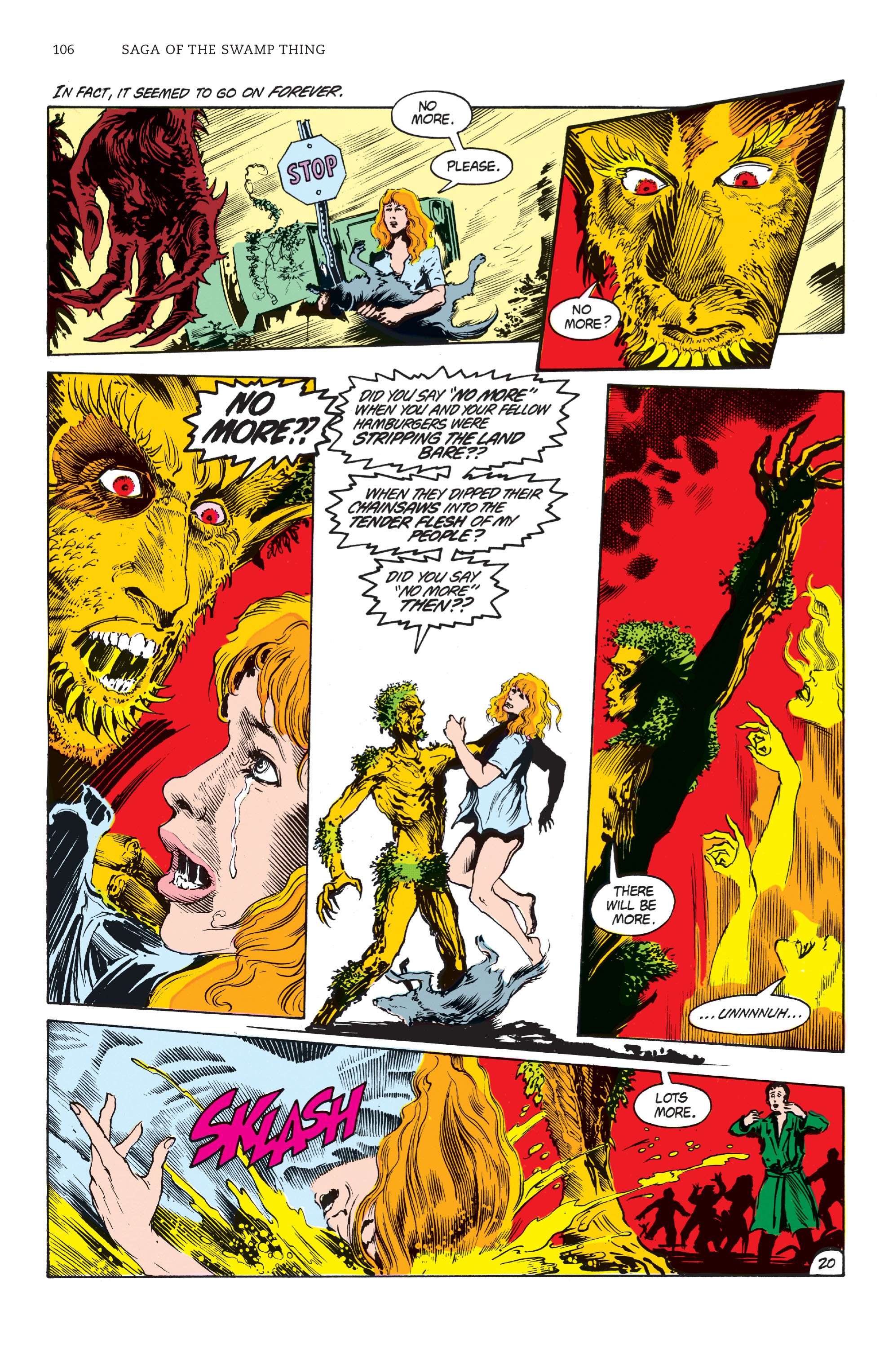 Read online Saga of the Swamp Thing comic -  Issue # TPB 1 (Part 2) - 4