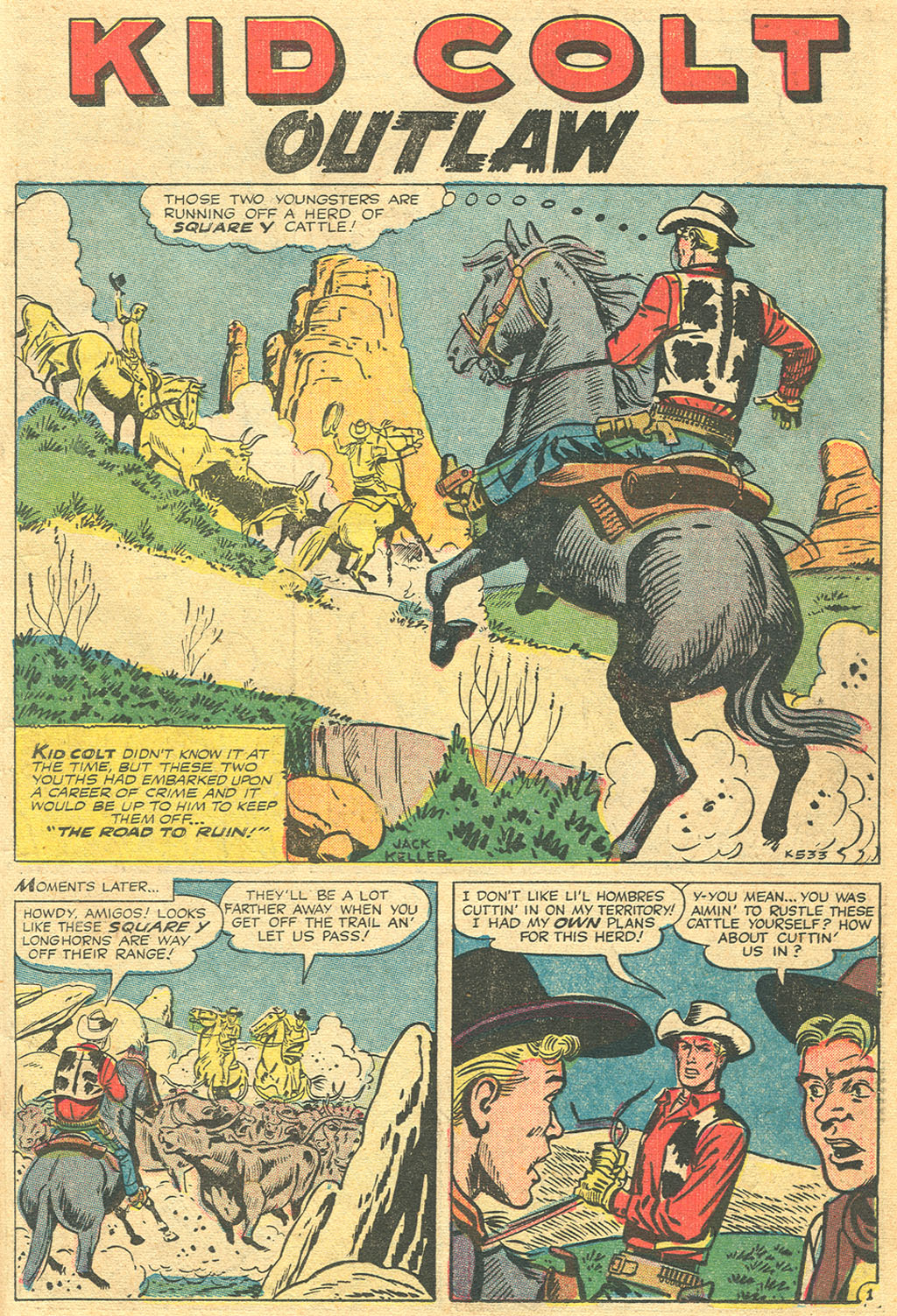 Read online Kid Colt Outlaw comic -  Issue #66 - 15