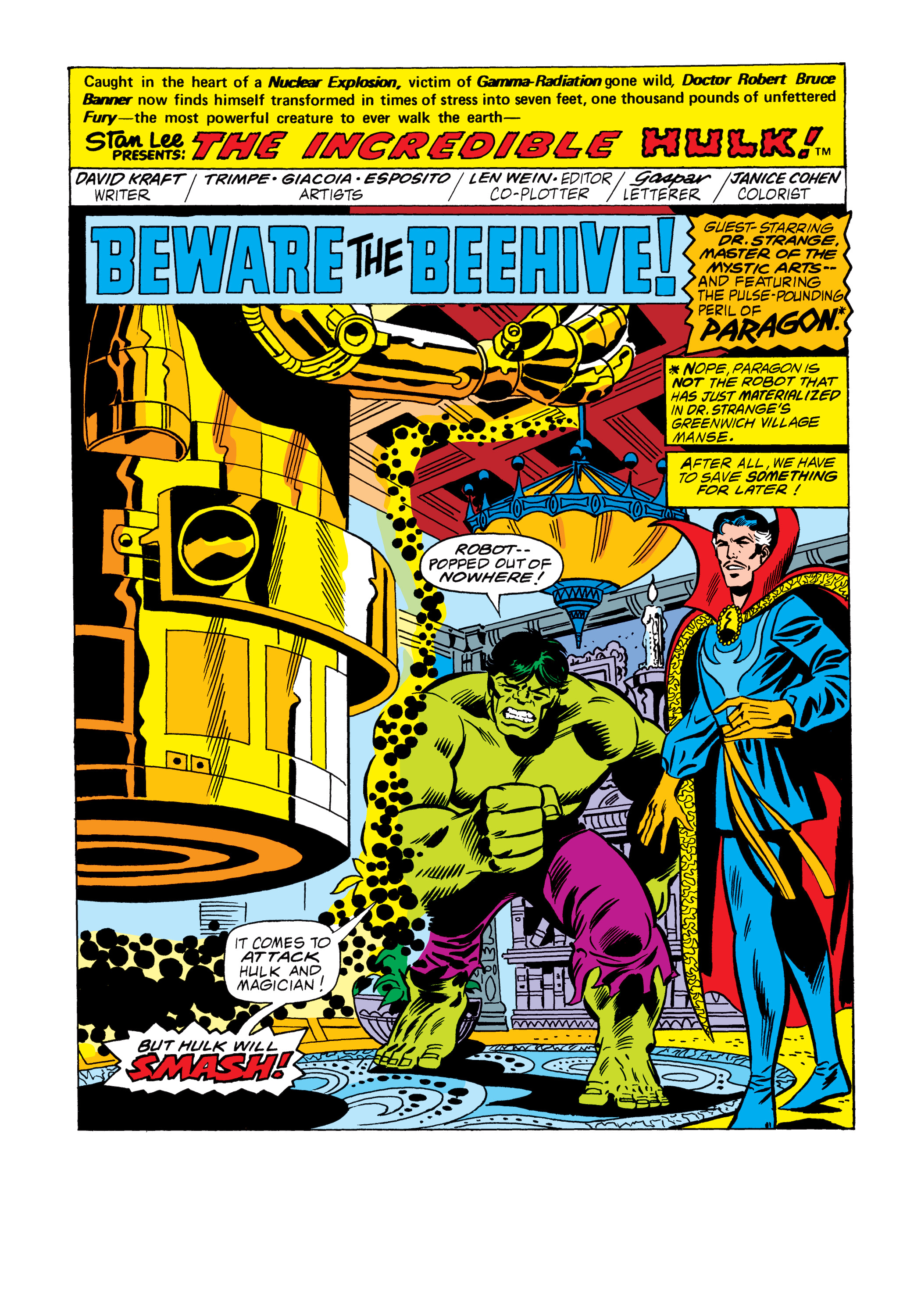 Read online Marvel Masterworks: The Incredible Hulk comic -  Issue # TPB 13 (Part 1) - 10