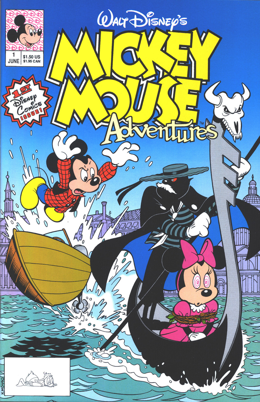 Read online Mickey Mouse Adventures comic -  Issue #1 - 1