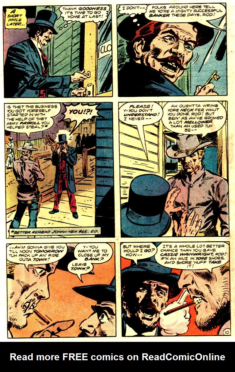 Read online Jonah Hex (1977) comic -  Issue #66 - 11