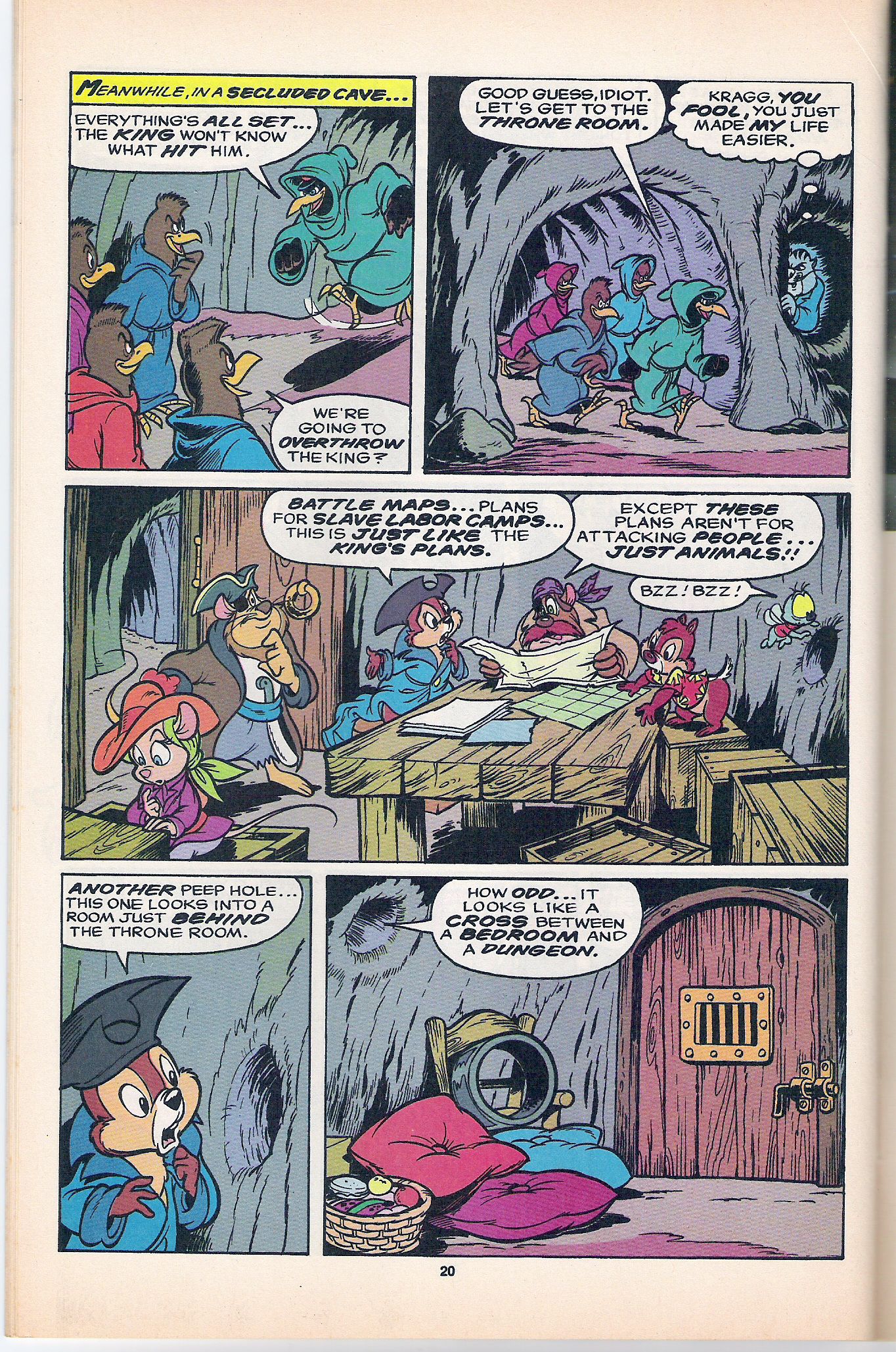 Read online Disney's Chip 'N Dale Rescue Rangers comic -  Issue #6 - 26