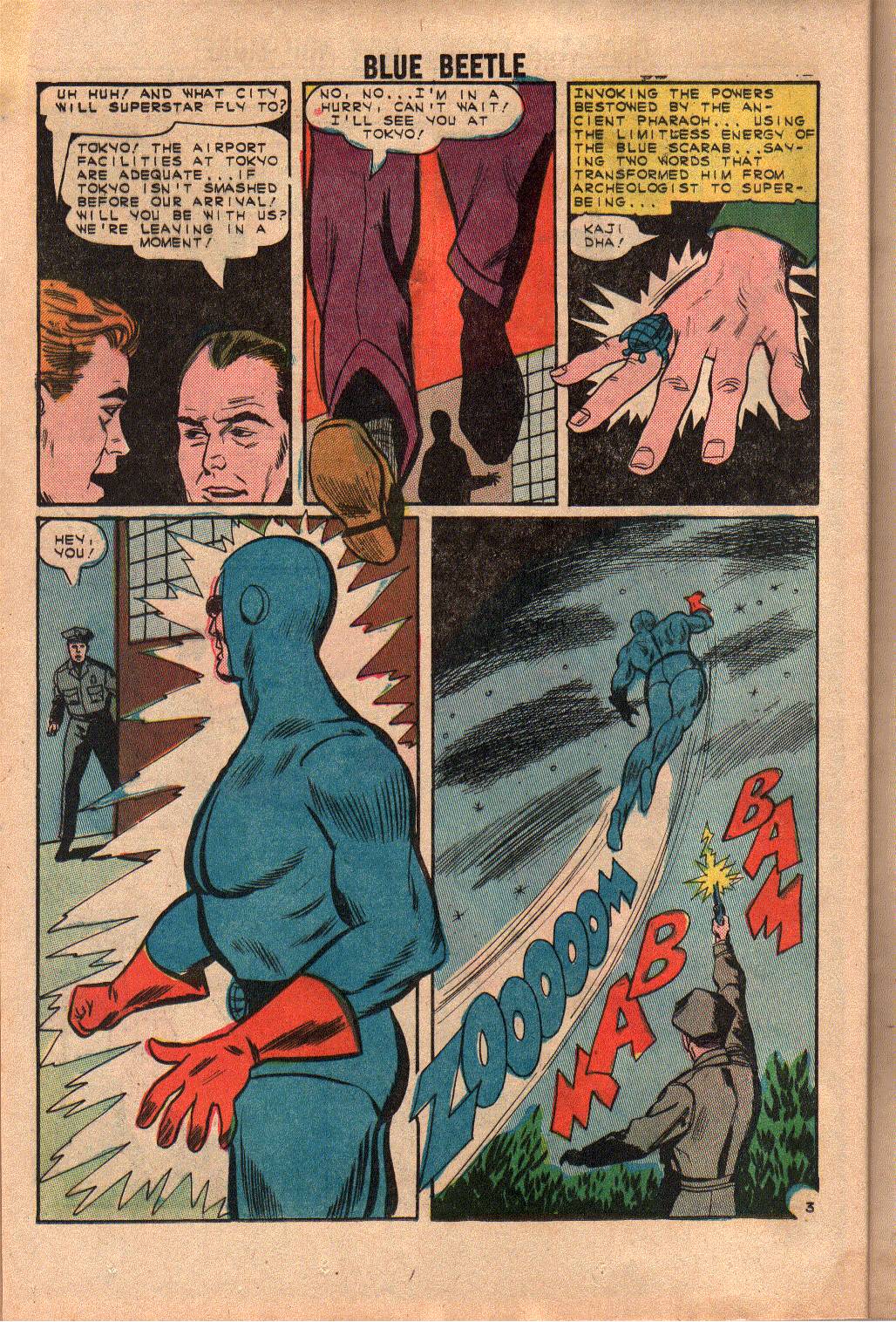Read online Blue Beetle (1964) comic -  Issue #3 - 12