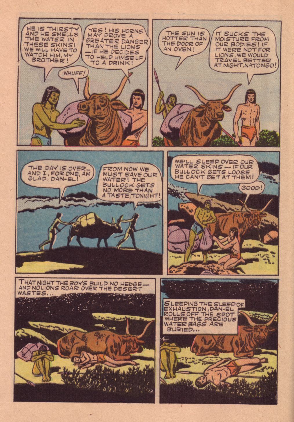 Read online Tarzan (1948) comic -  Issue #29 - 32