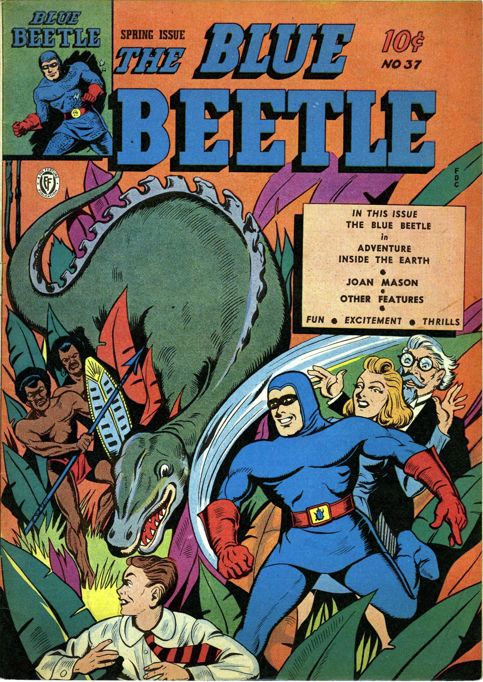 Read online The Blue Beetle comic -  Issue #37 - 1