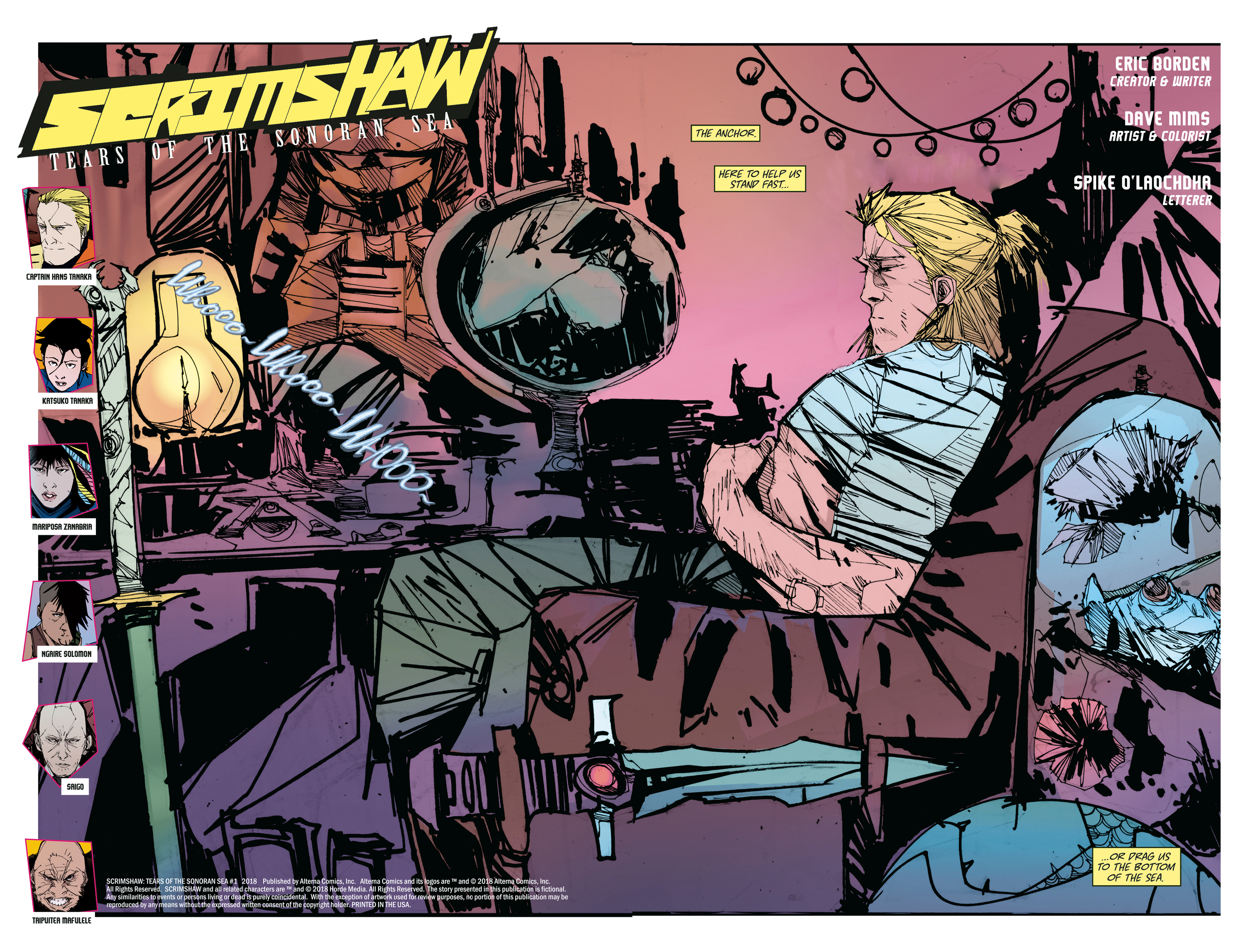 Read online Scrimshaw: Tears of the Sonoran Sea comic -  Issue #1 - 4