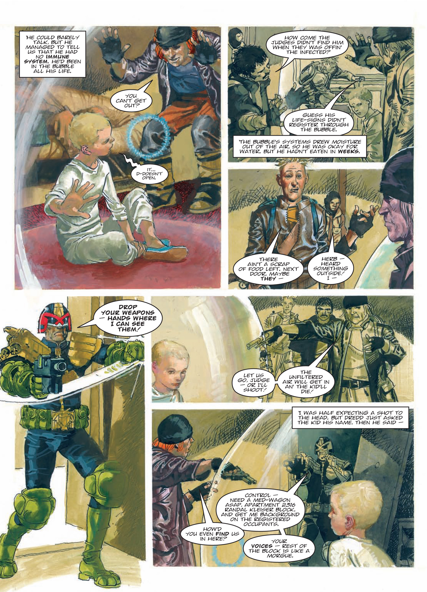 Read online Judge Dredd: Day of Chaos: Fallout comic -  Issue # TPB (Part 1) - 65