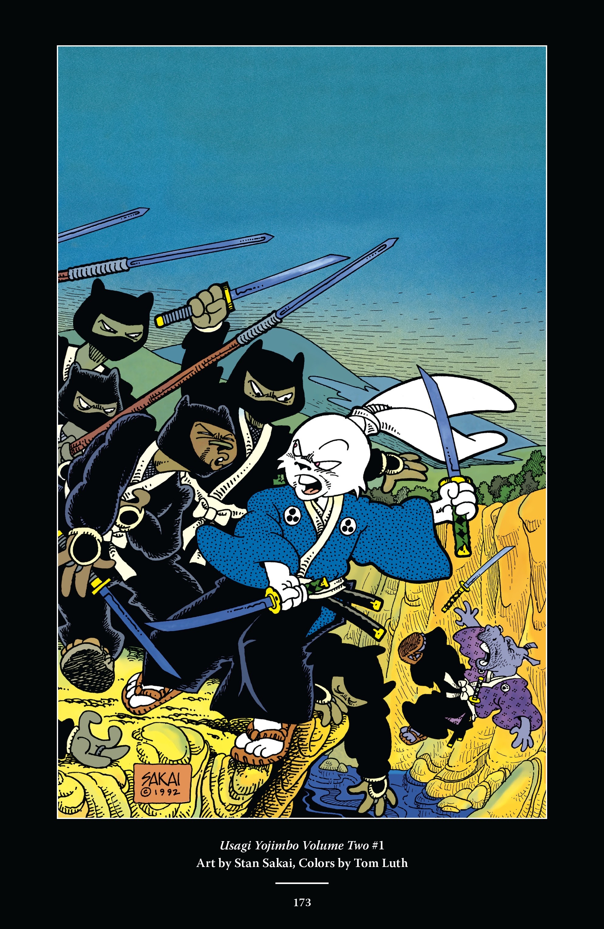 Read online Usagi Yojimbo/Teenage Mutant Ninja Turtles: The Complete Collection comic -  Issue # TPB (Part 2) - 64