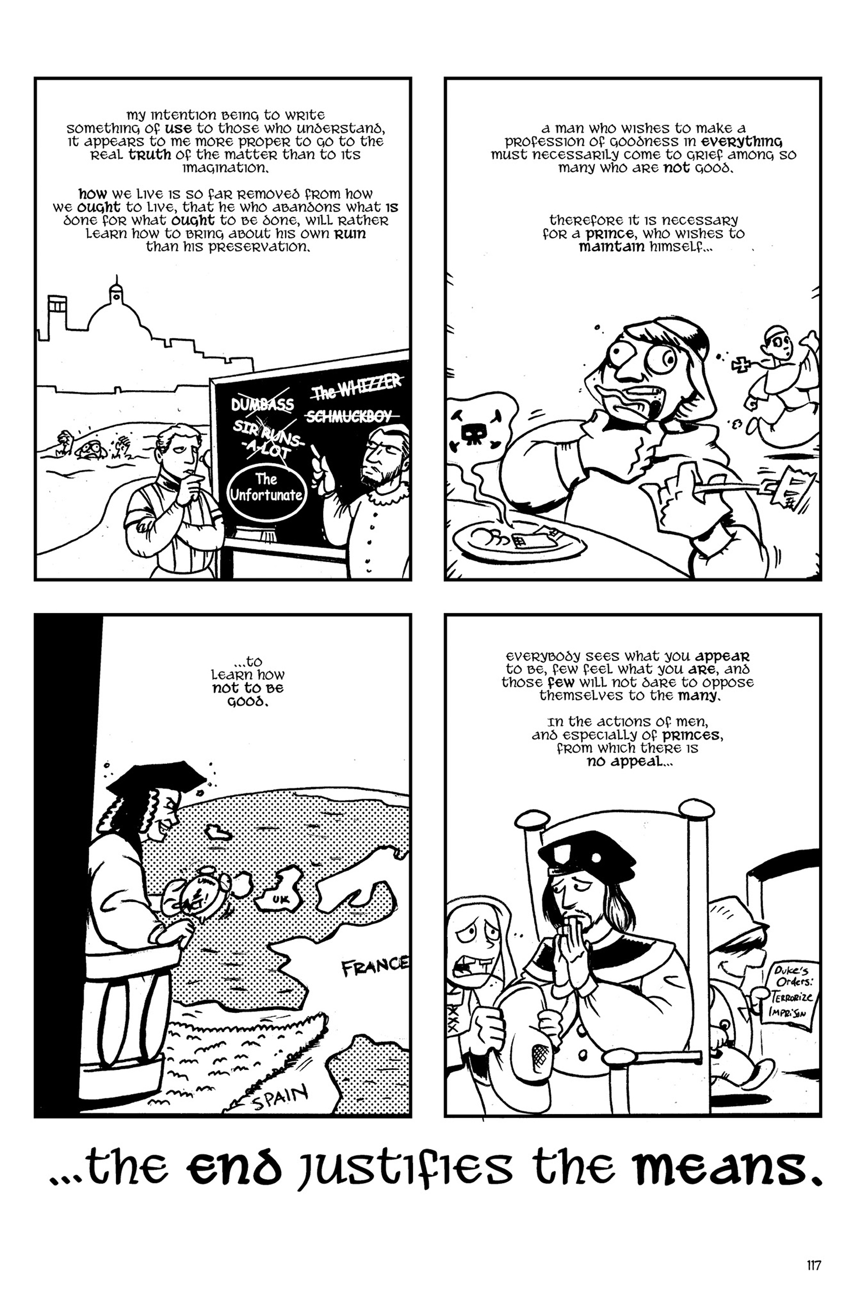Read online Action Philosophers! comic -  Issue #Action Philosophers! TPB (Part 1) - 117