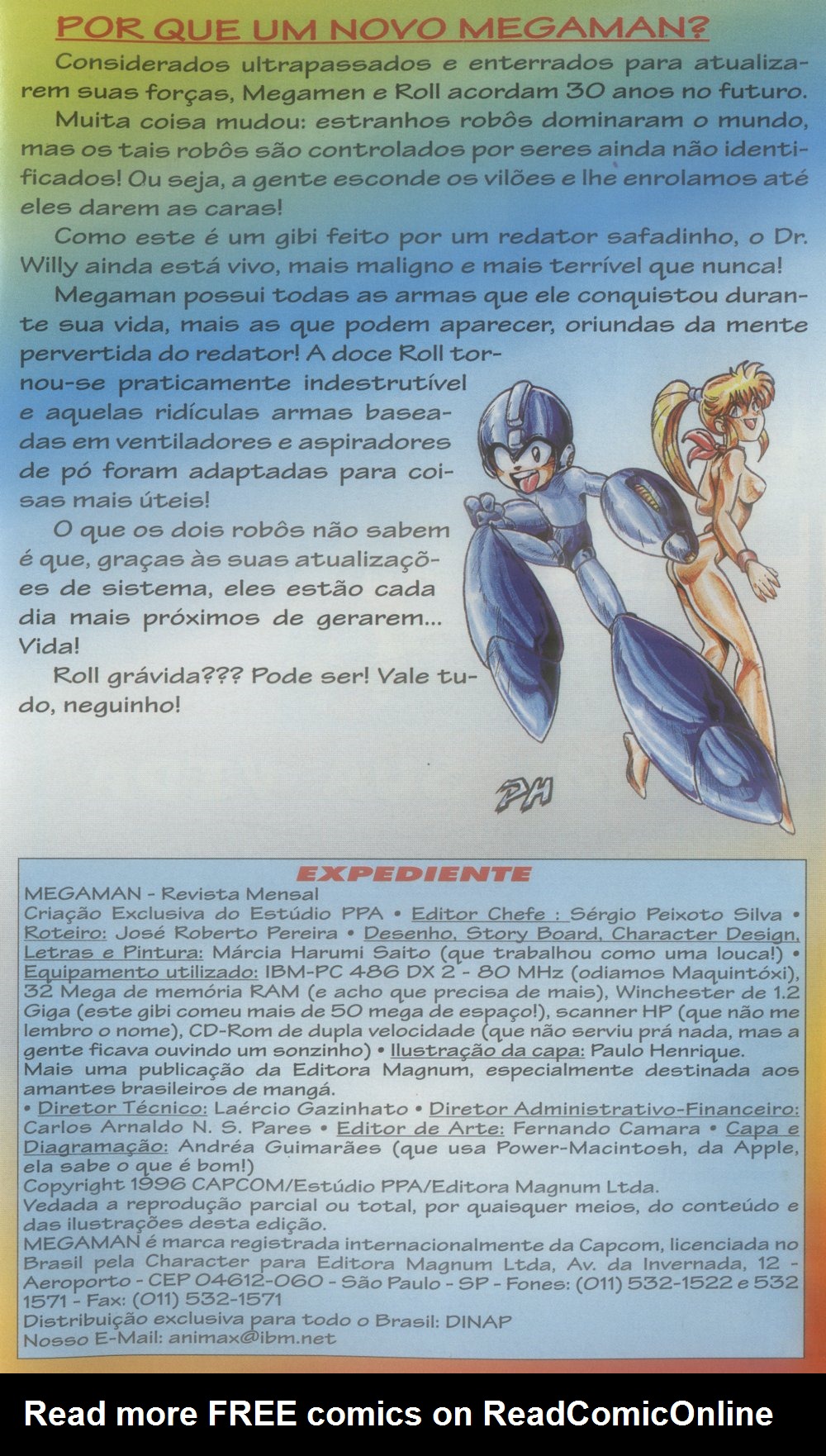 Read online Novas Aventuras de Megaman comic -  Issue #1 - 25