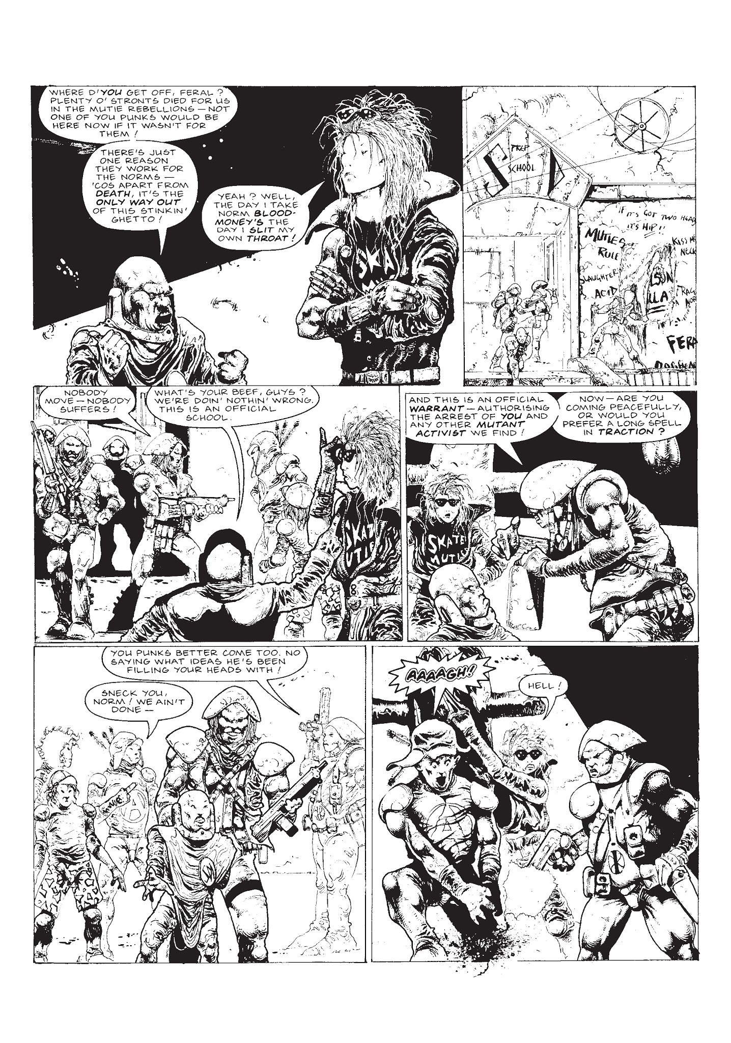 Read online Strontium Dog: The Final Solution comic -  Issue # TPB - 41