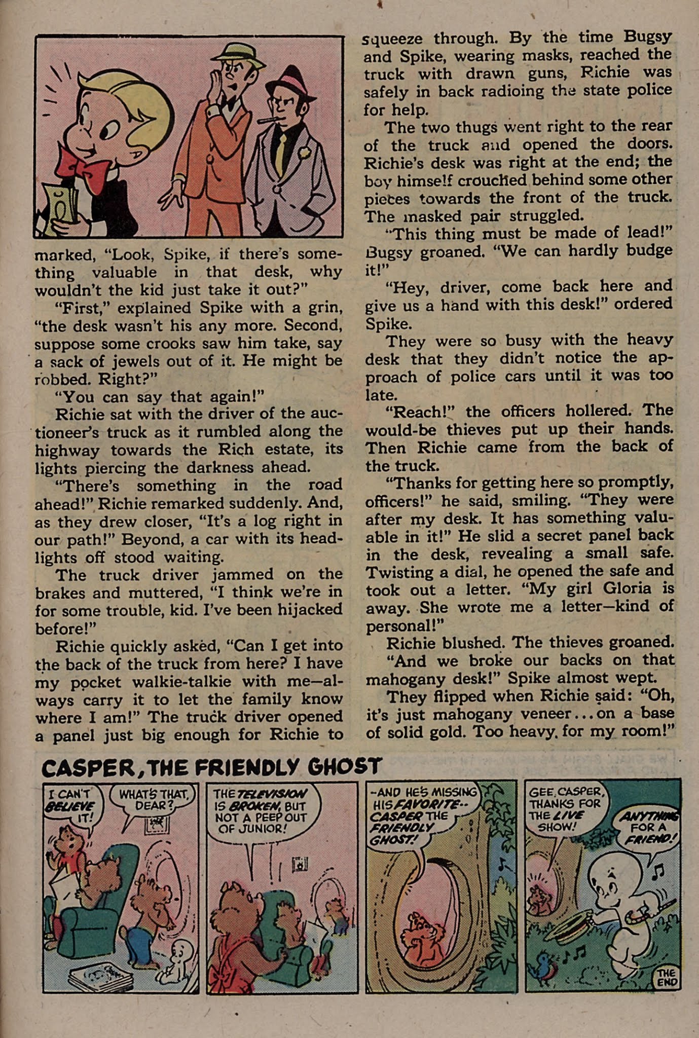 Read online Richie Rich & Dollar the Dog comic -  Issue #7 - 43