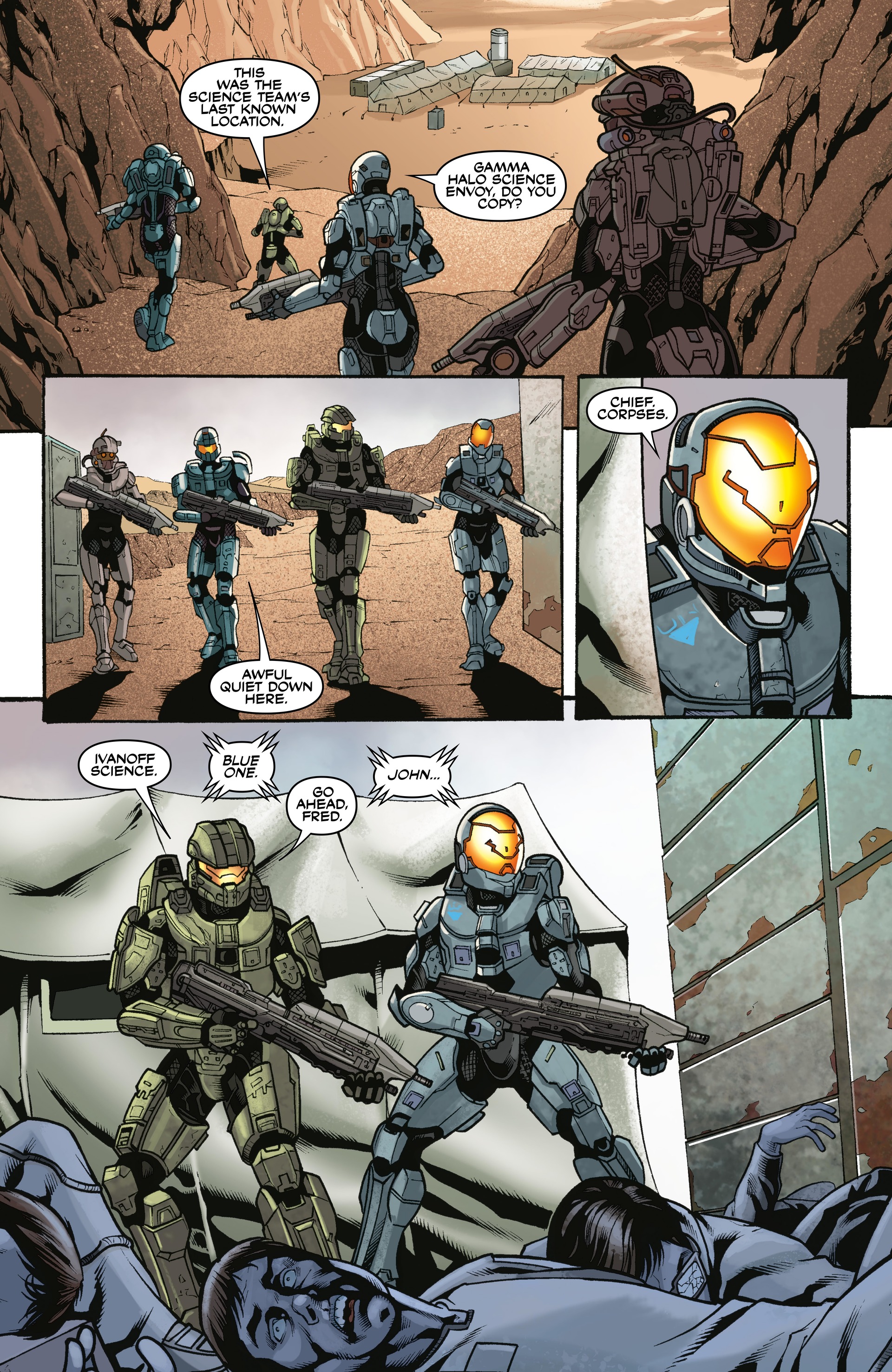 Read online Halo: Initiation and Escalation comic -  Issue # TPB (Part 3) - 60