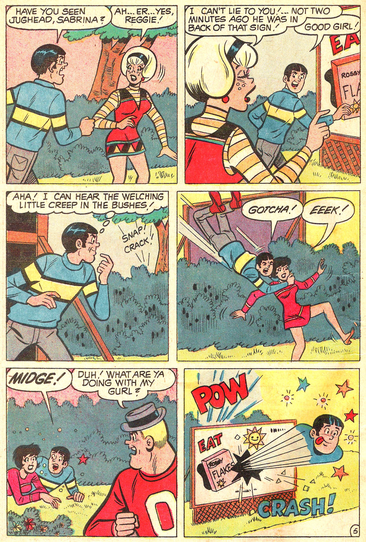 Read online Archie's TV Laugh-Out comic -  Issue #3 - 64