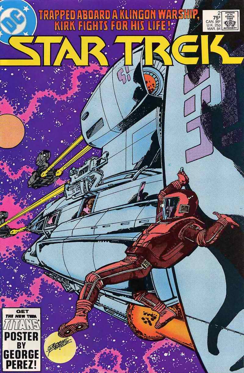 Read online Star Trek (1984) comic -  Issue #2 - 1