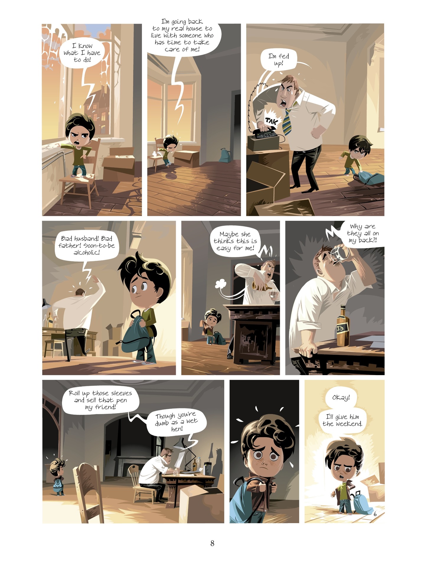 Read online The World According To François comic -  Issue #3 - 8