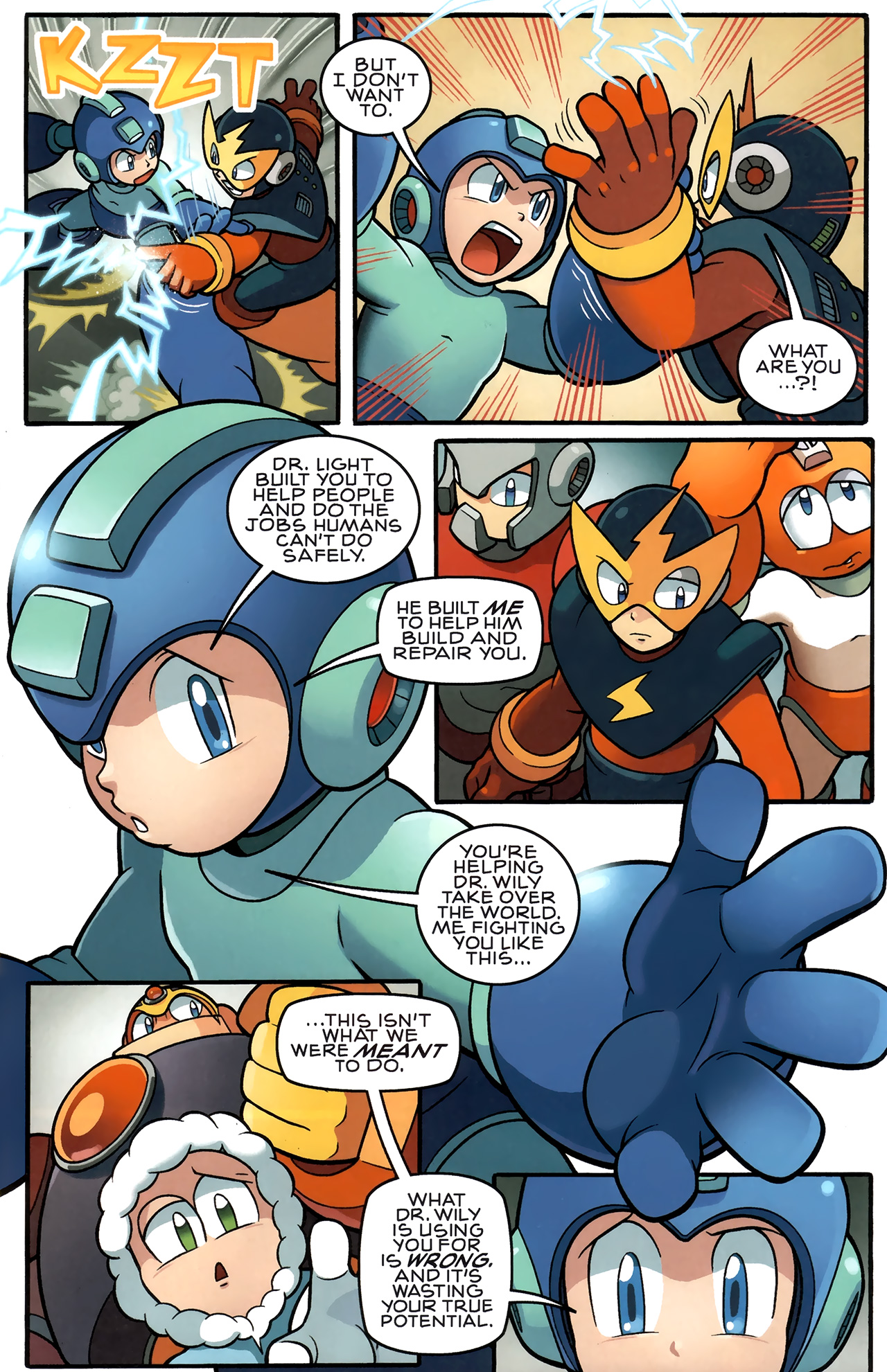 Read online Mega Man comic -  Issue #4 - 7